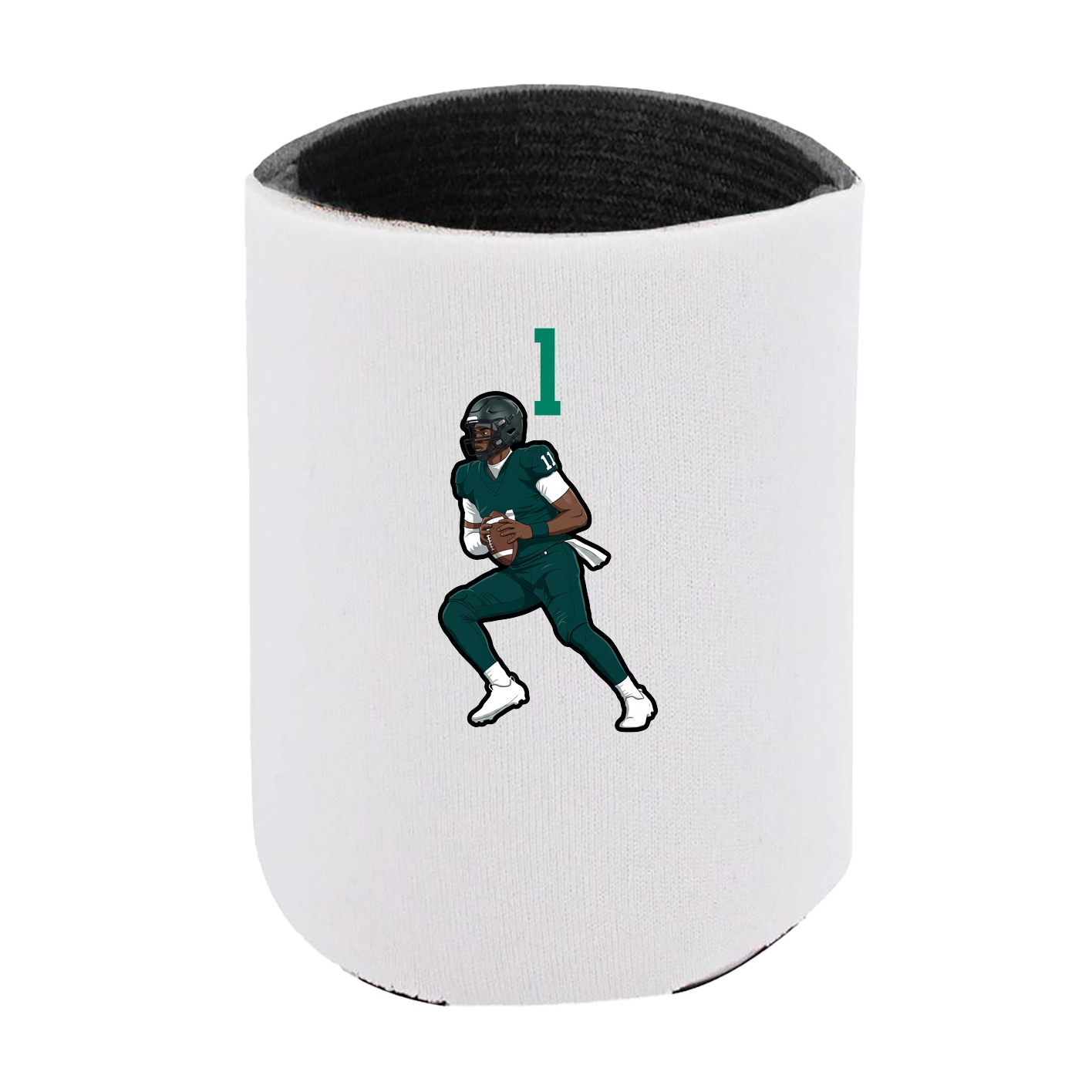 Can Holder — Number Top in White