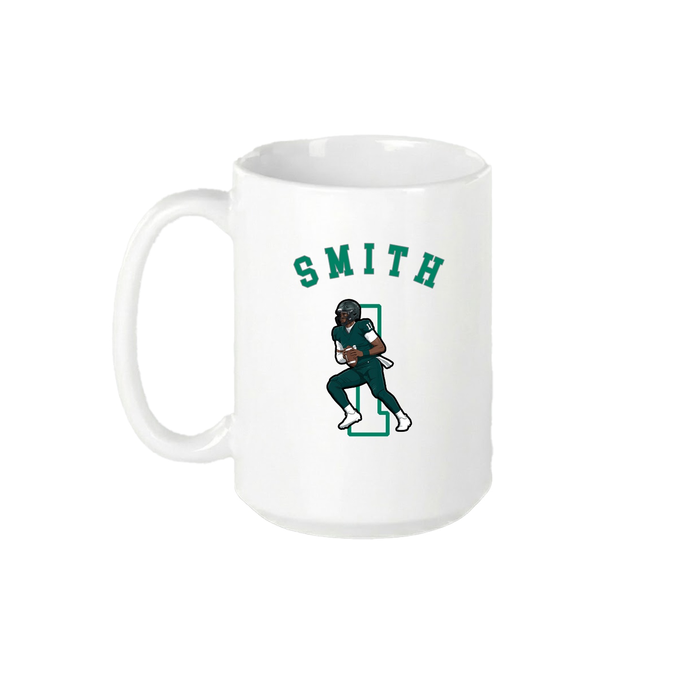 15oz Coffee Mug — Shirsey Arch in White