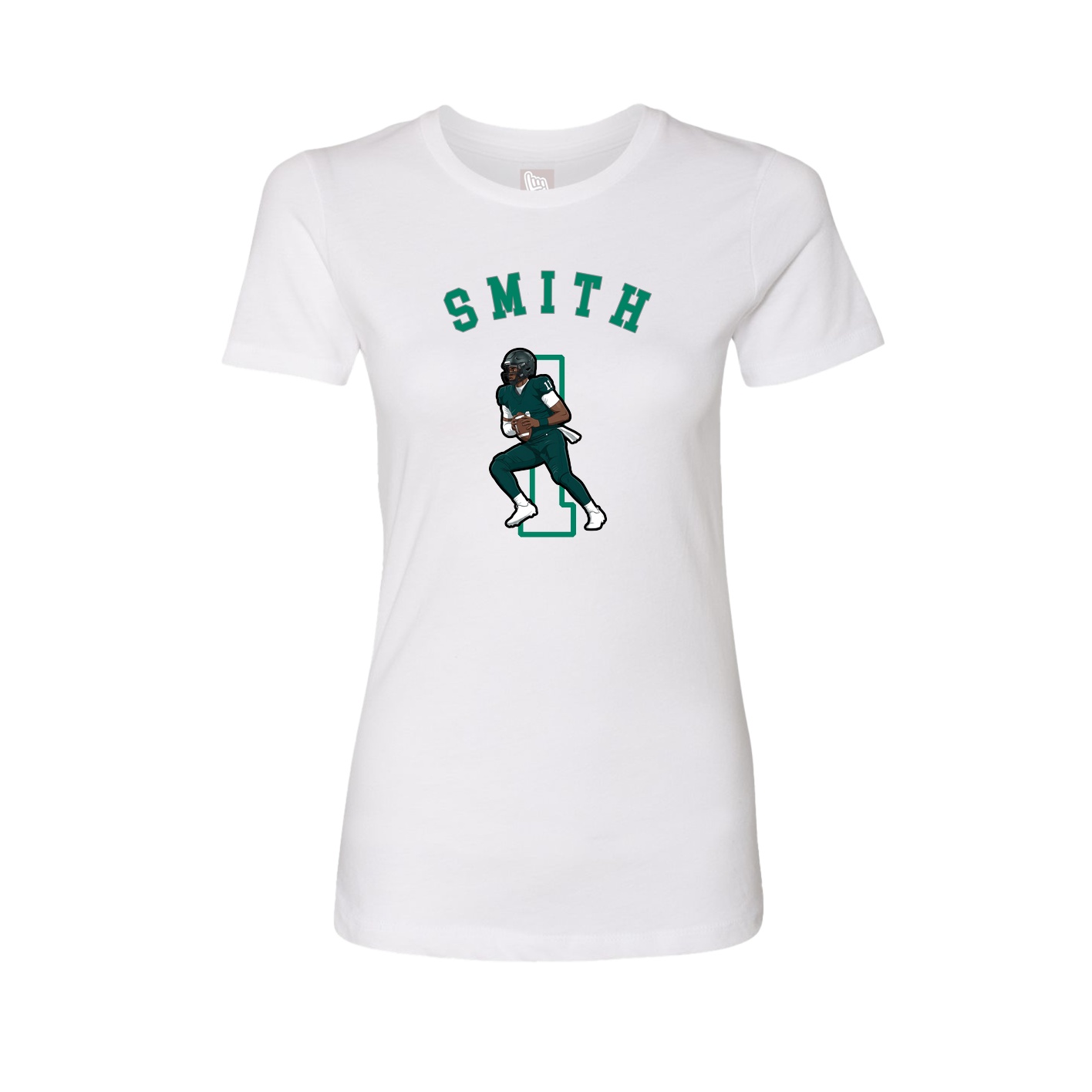 Womens Tee — Shirsey Arch in White