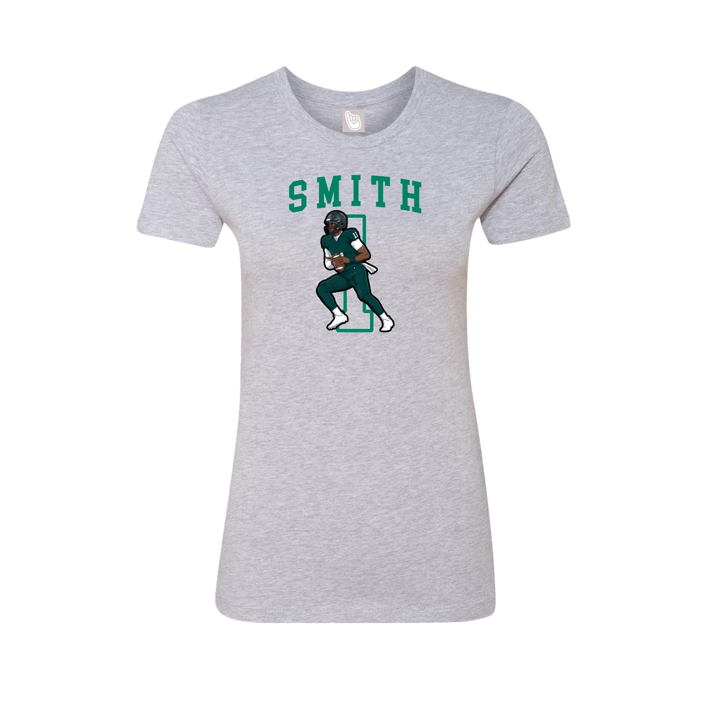 Fitted Women's Tee — Shirsey in Grey