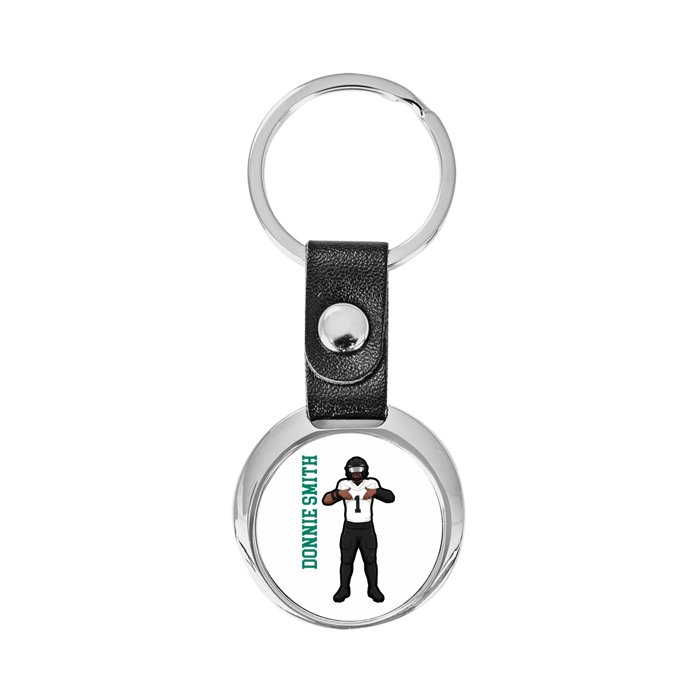 Key Chain — Name Vertical in Classic
