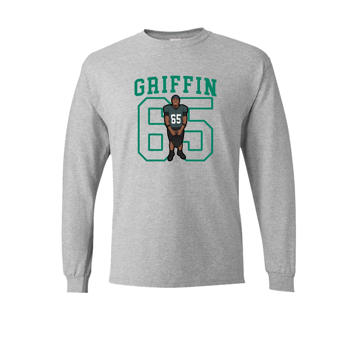Long Sleeve Tee — Shirsey in Grey