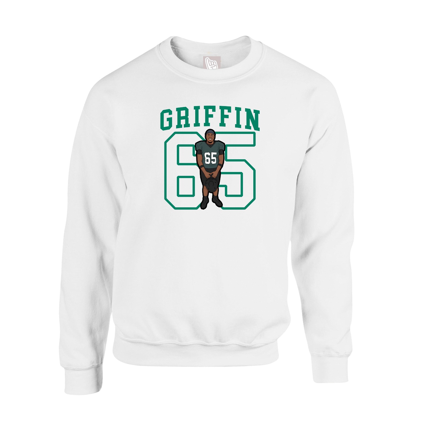 Fleece Crew — Shirsey in White