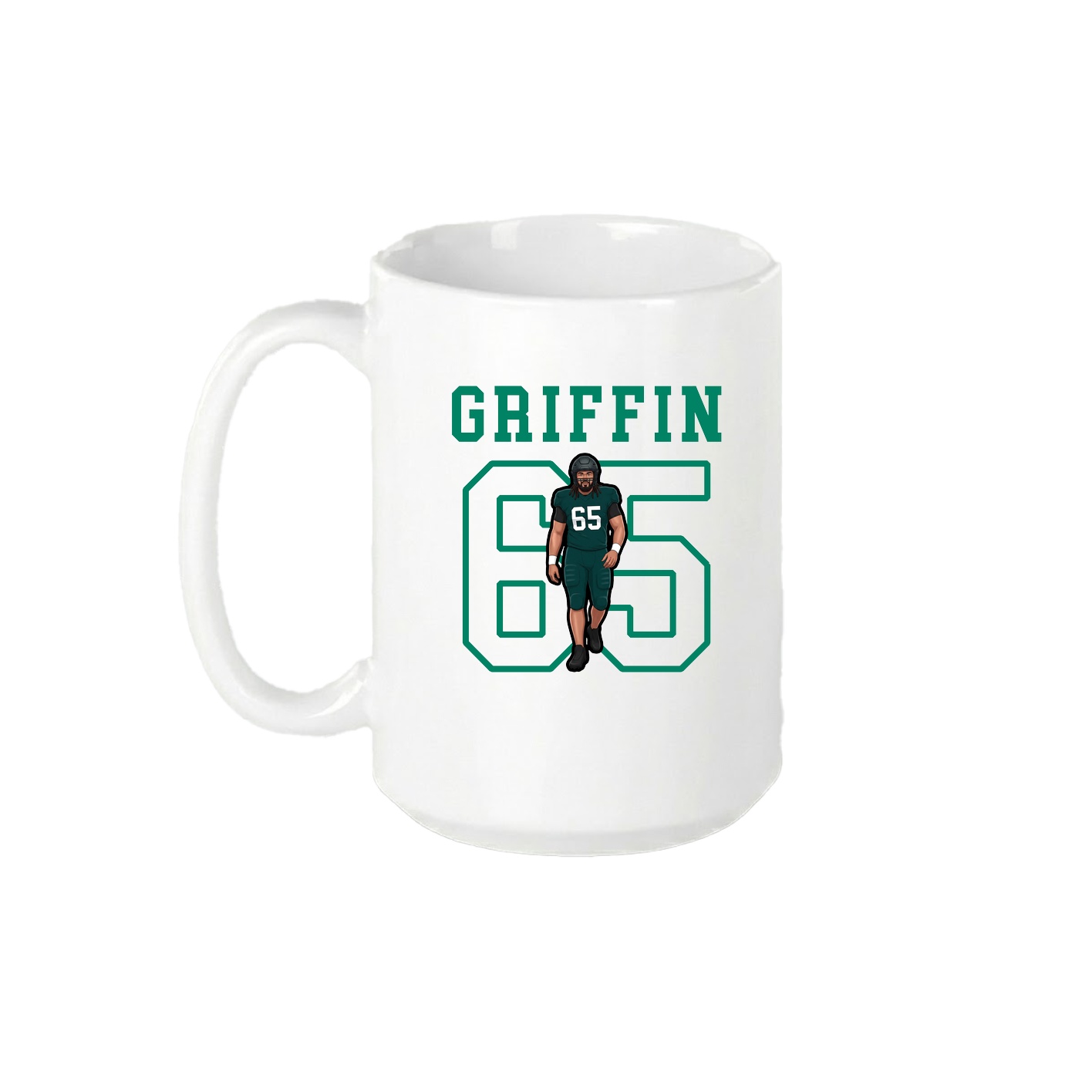 15oz Coffee Mug — Shirsey in White