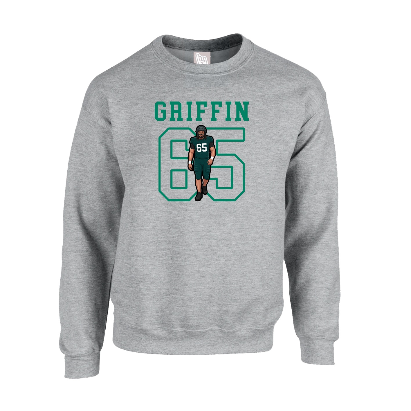Fleece Crew — Shirsey in Grey