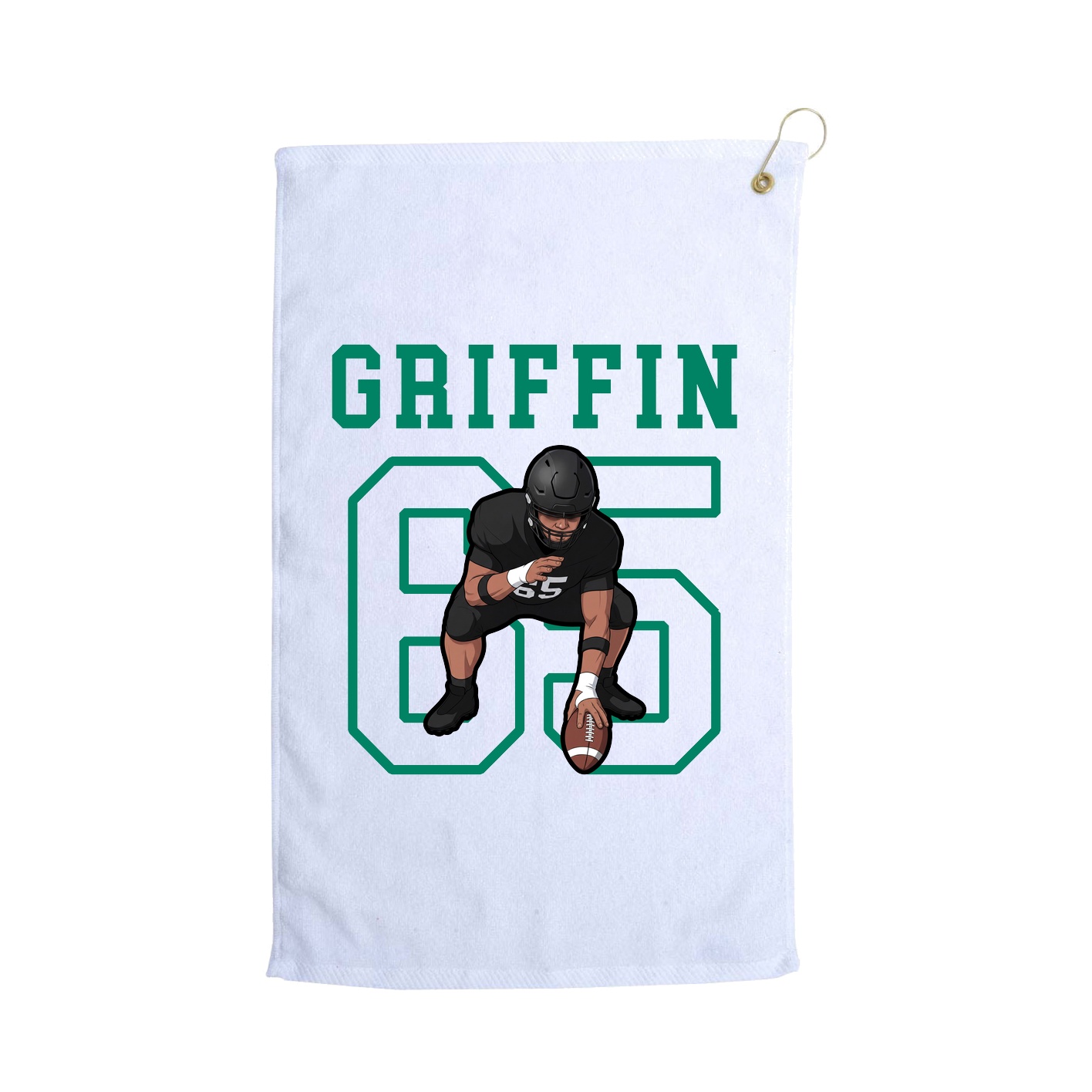 Golf Towel — Shirsey in White