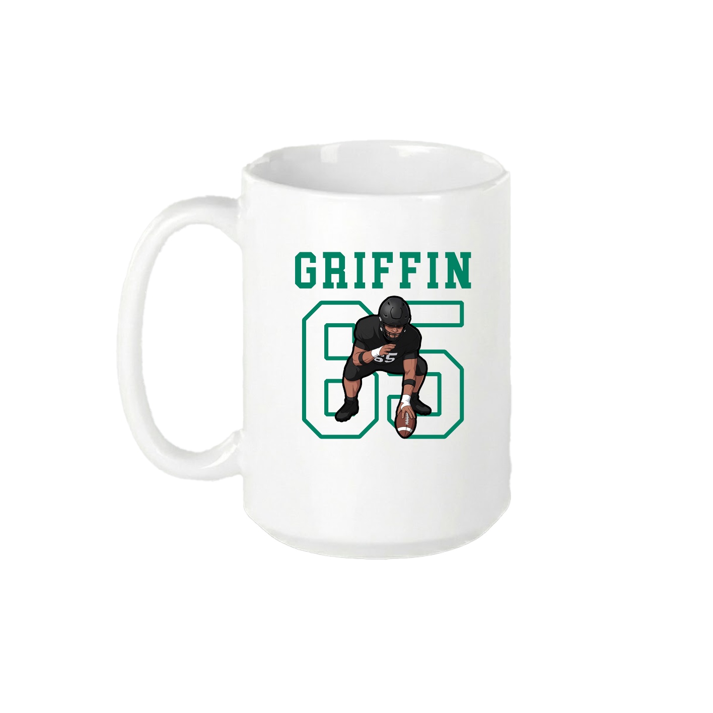 15oz Coffee Mug — Shirsey in White