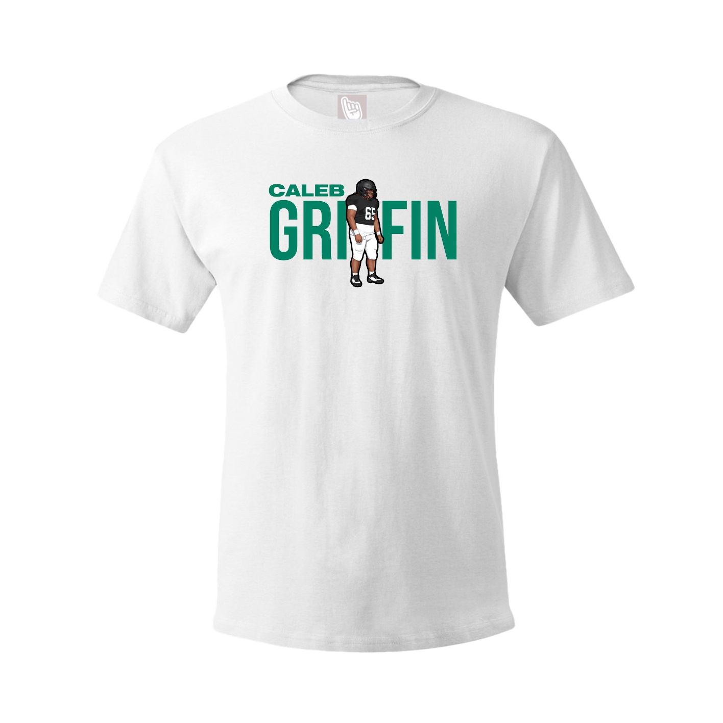Youth Tee — Player Name in White