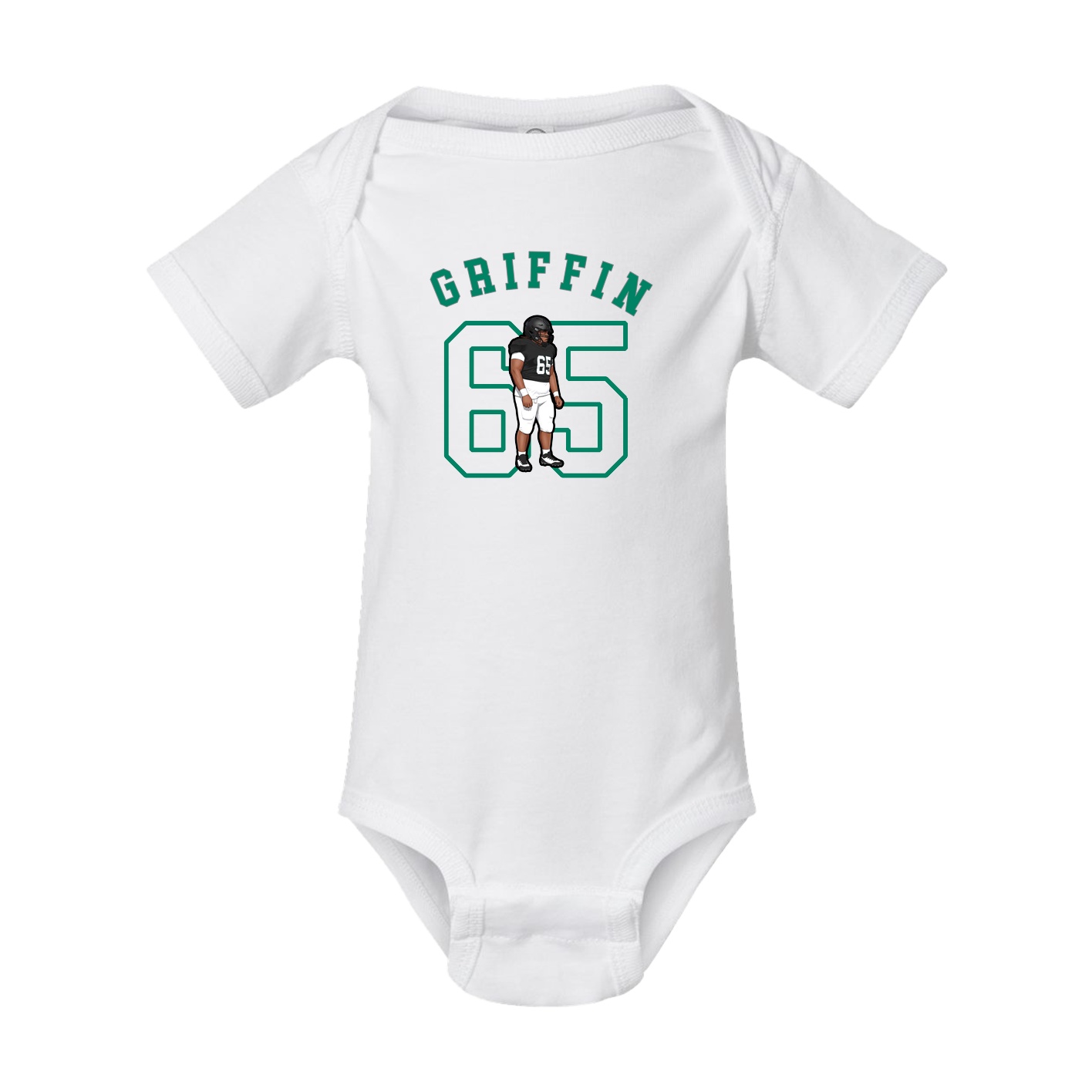 Baby Onesie — Shirsey Arch in White
