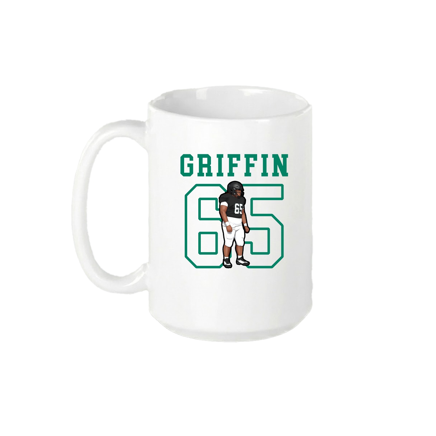 15oz Coffee Mug — Shirsey in White