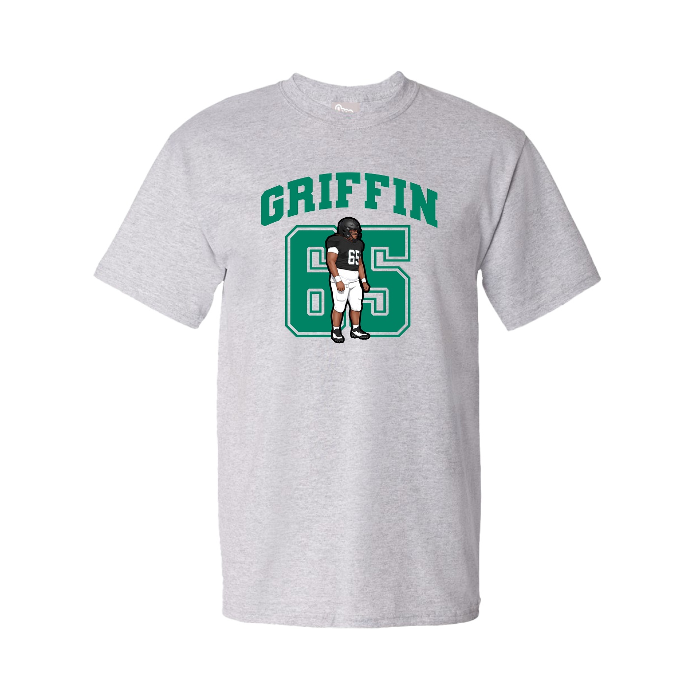 Tee — Number in Grey