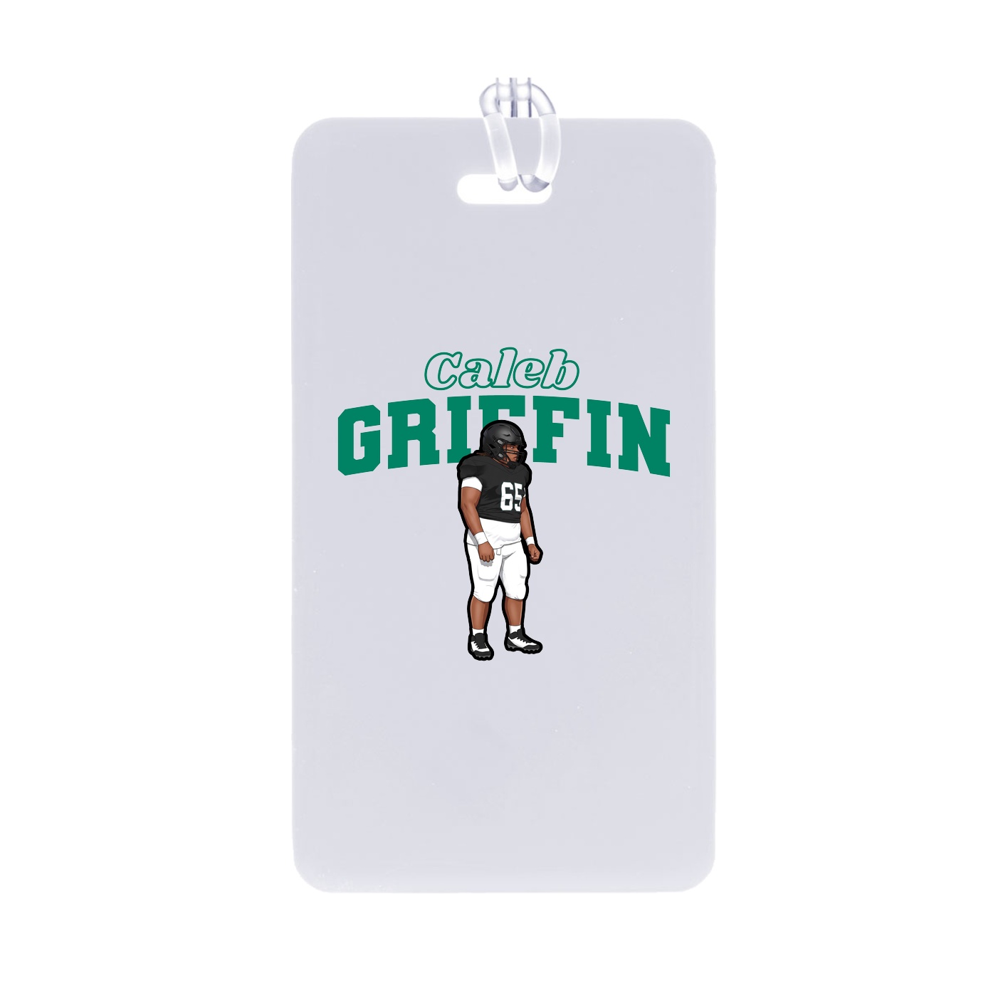 Bag Tag — Name Arch in Classic