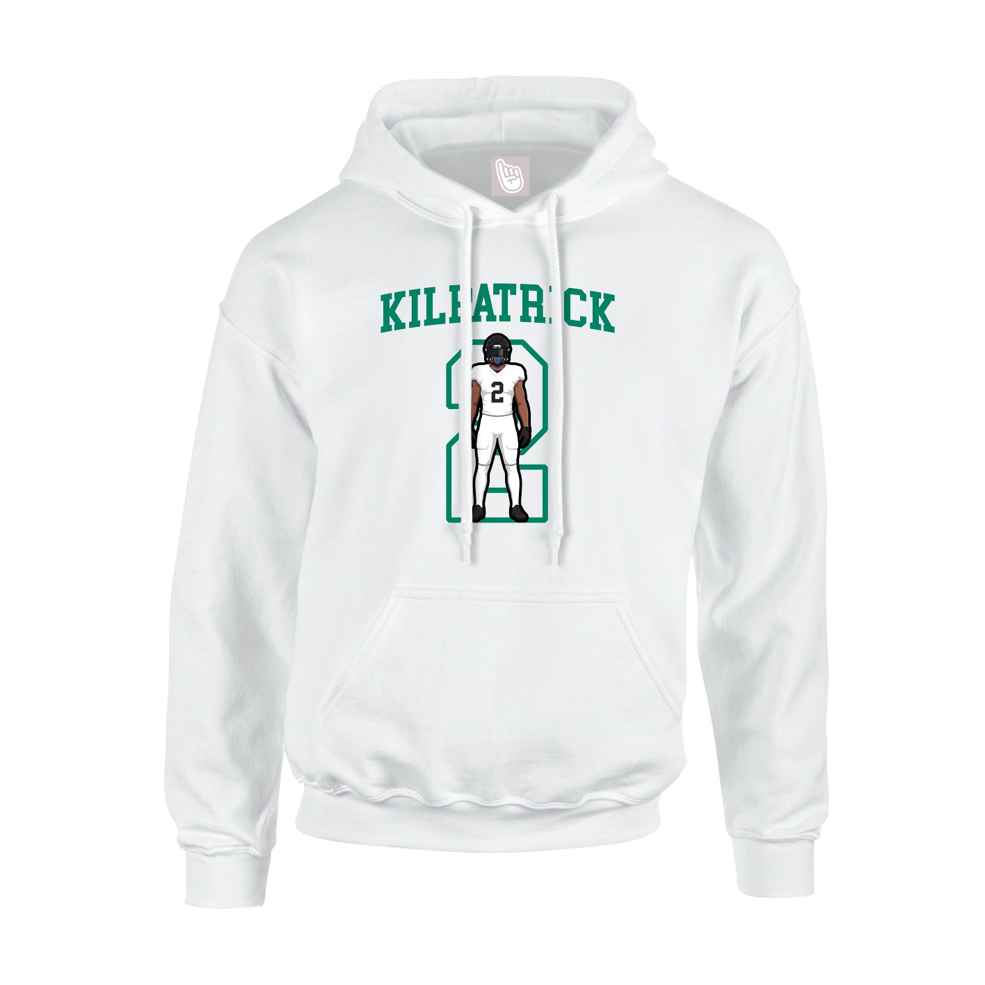 Youth Hoodie — Shirsey in White