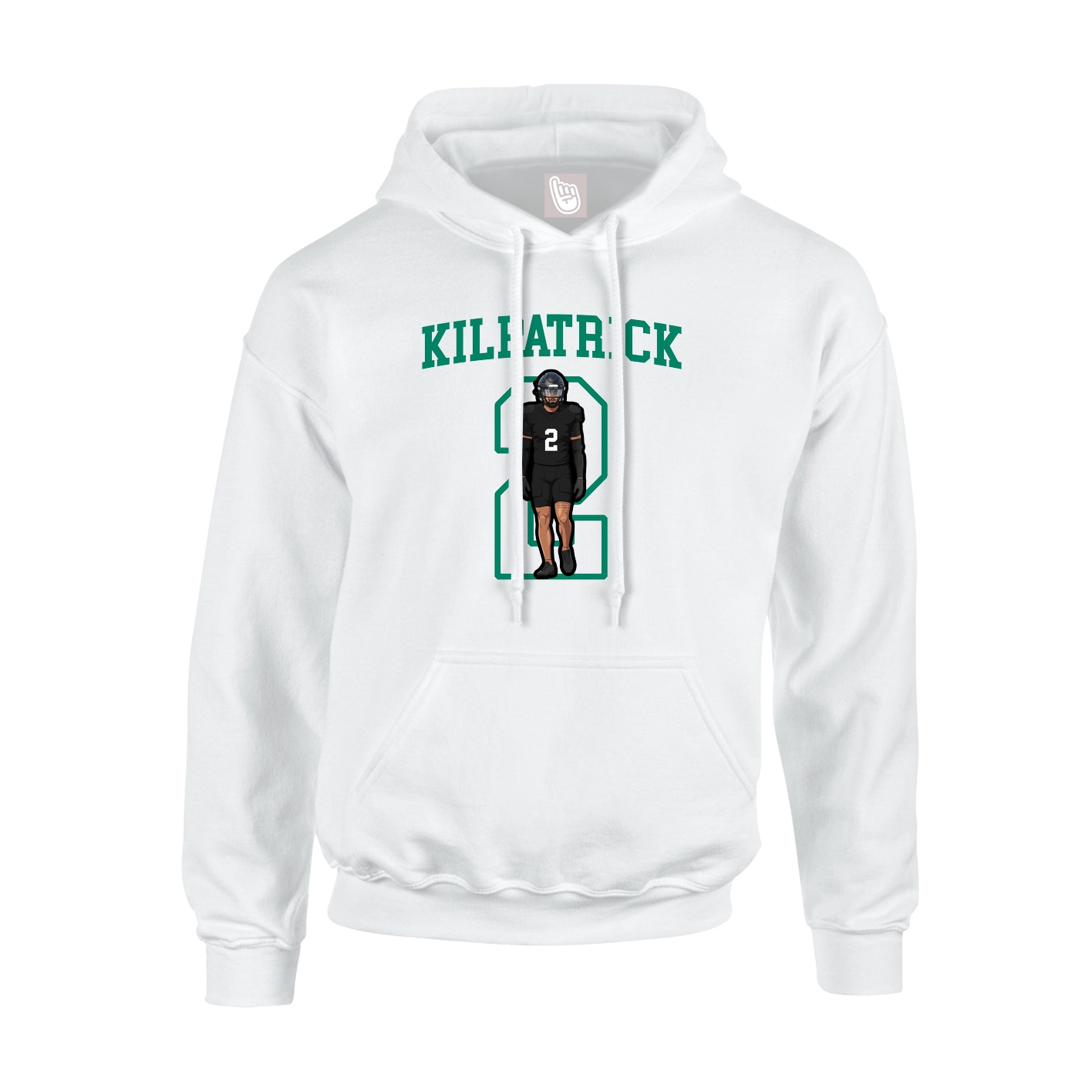 Hoodie — Shirsey in White