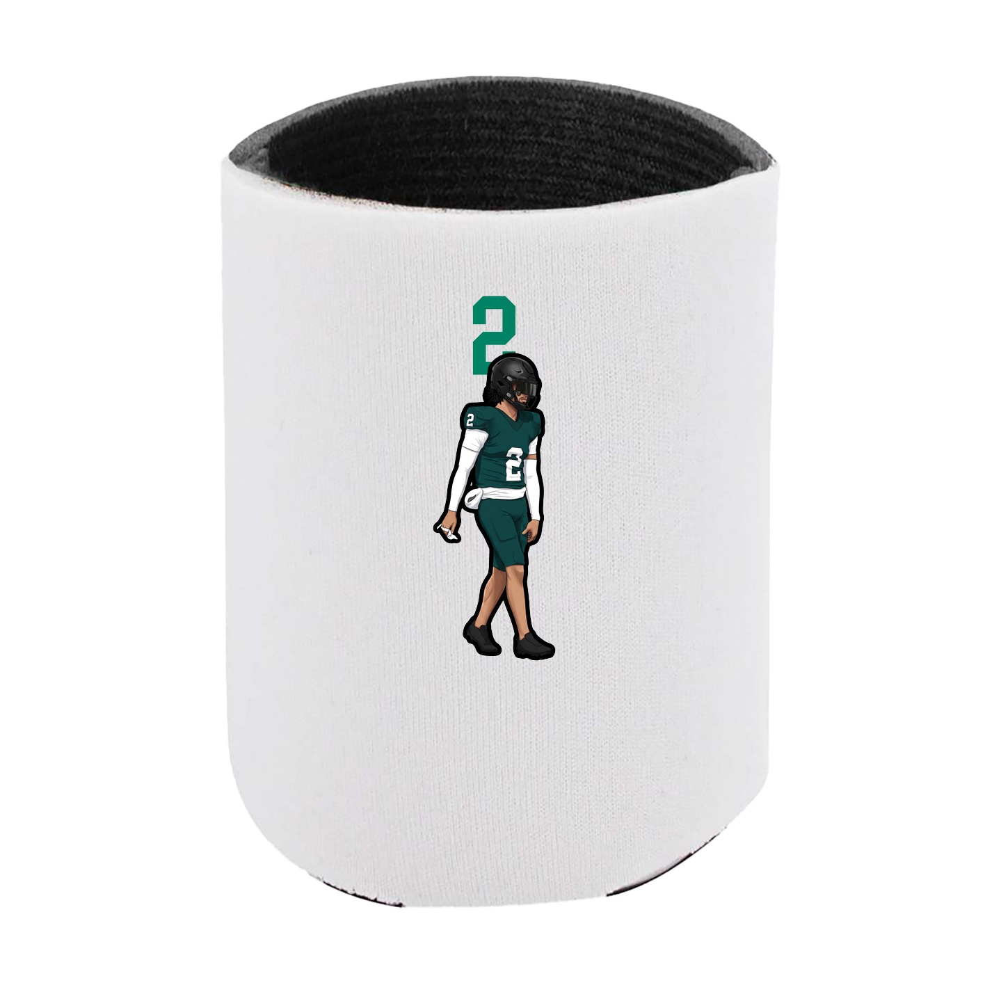 Can Holder — Number Top in White