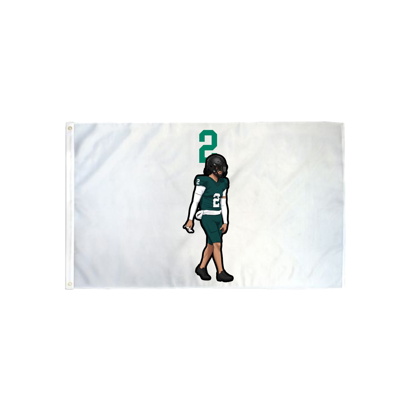 3x5 Flag — Number Top in Classic