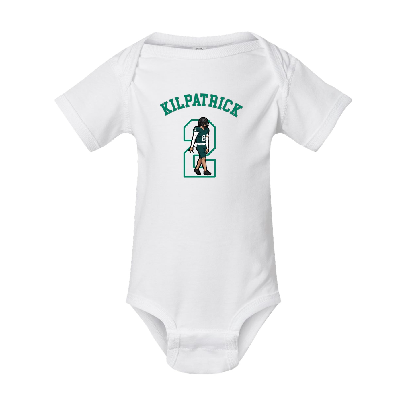 Baby Onesie — Shirsey Arch in White
