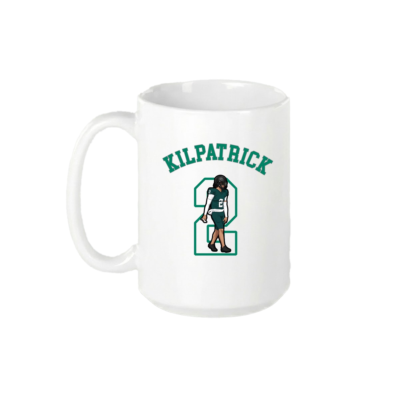 15oz Coffee Mug — Shirsey Arch in White