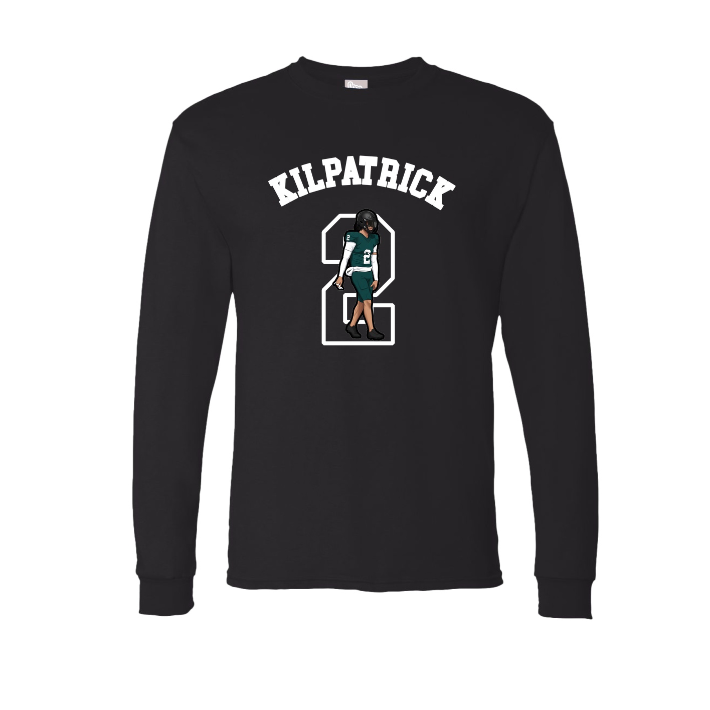 Long Sleeve Tee — Shirsey Arch in Black