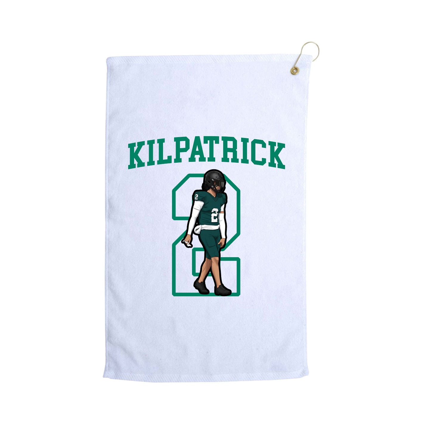 Golf Towel — Shirsey in White