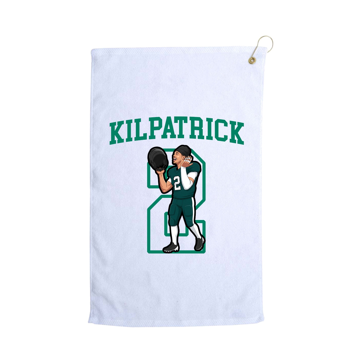 Golf Towel — Shirsey in White