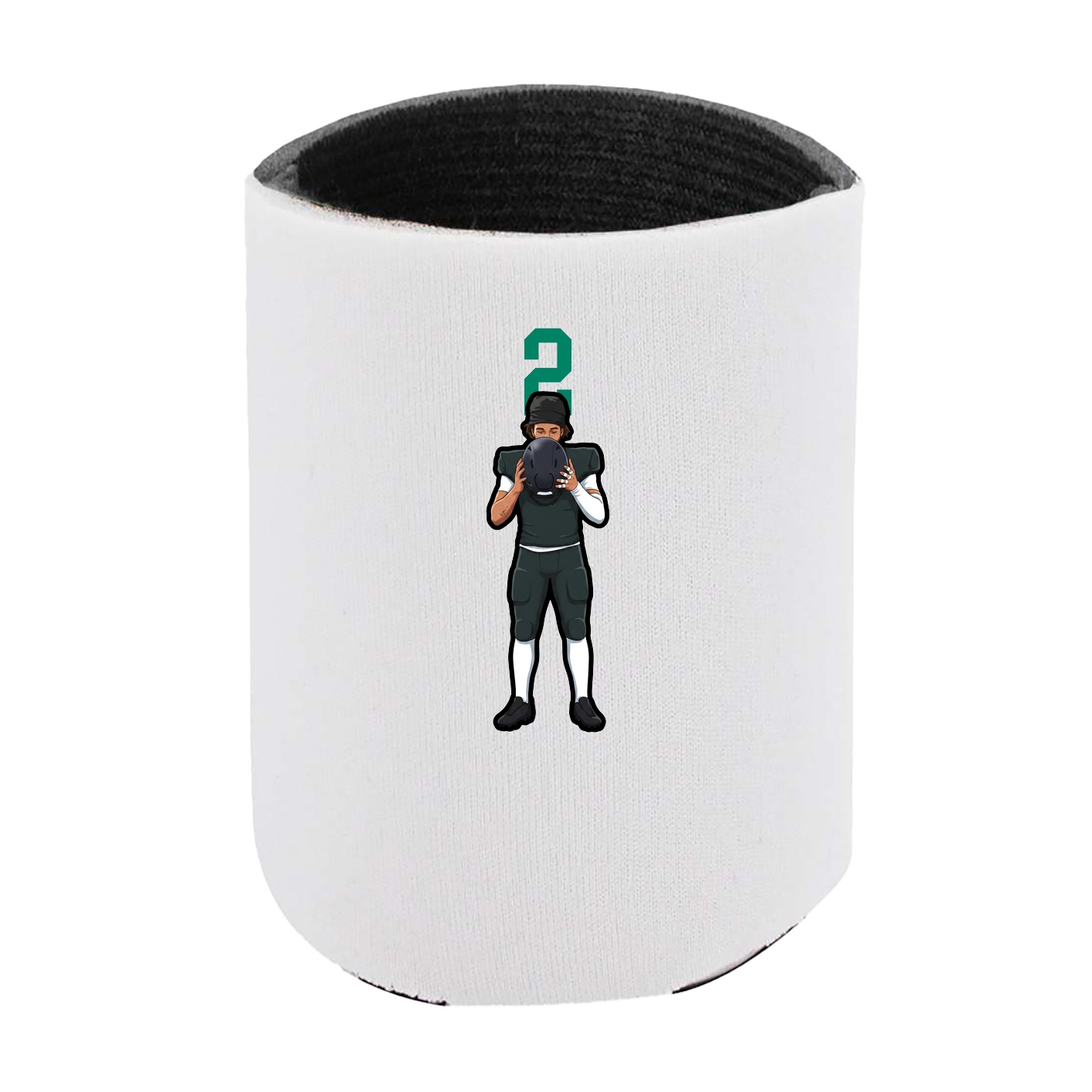 Can Holder — Number Top in White