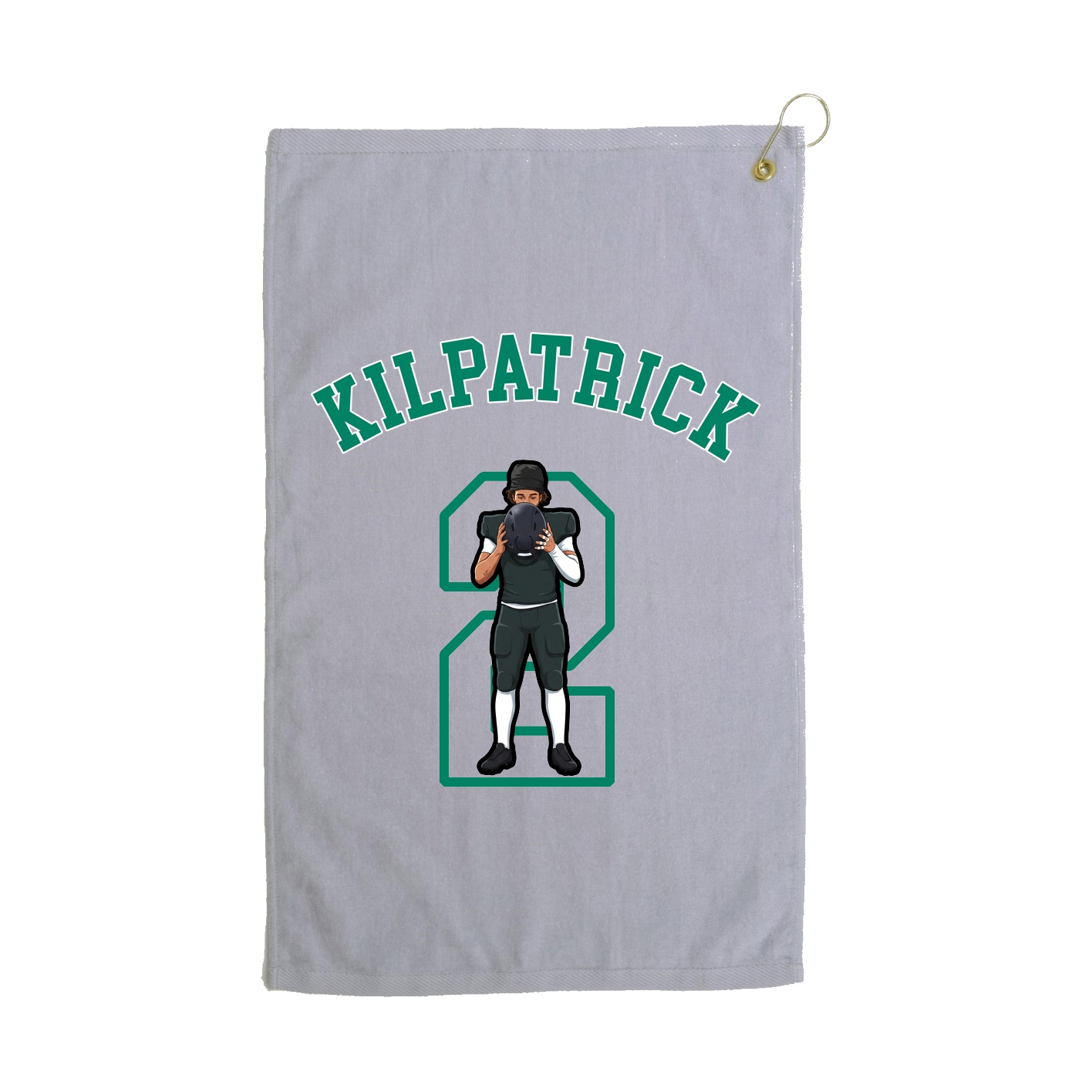 Golf Towel — Shirsey Arch in Grey