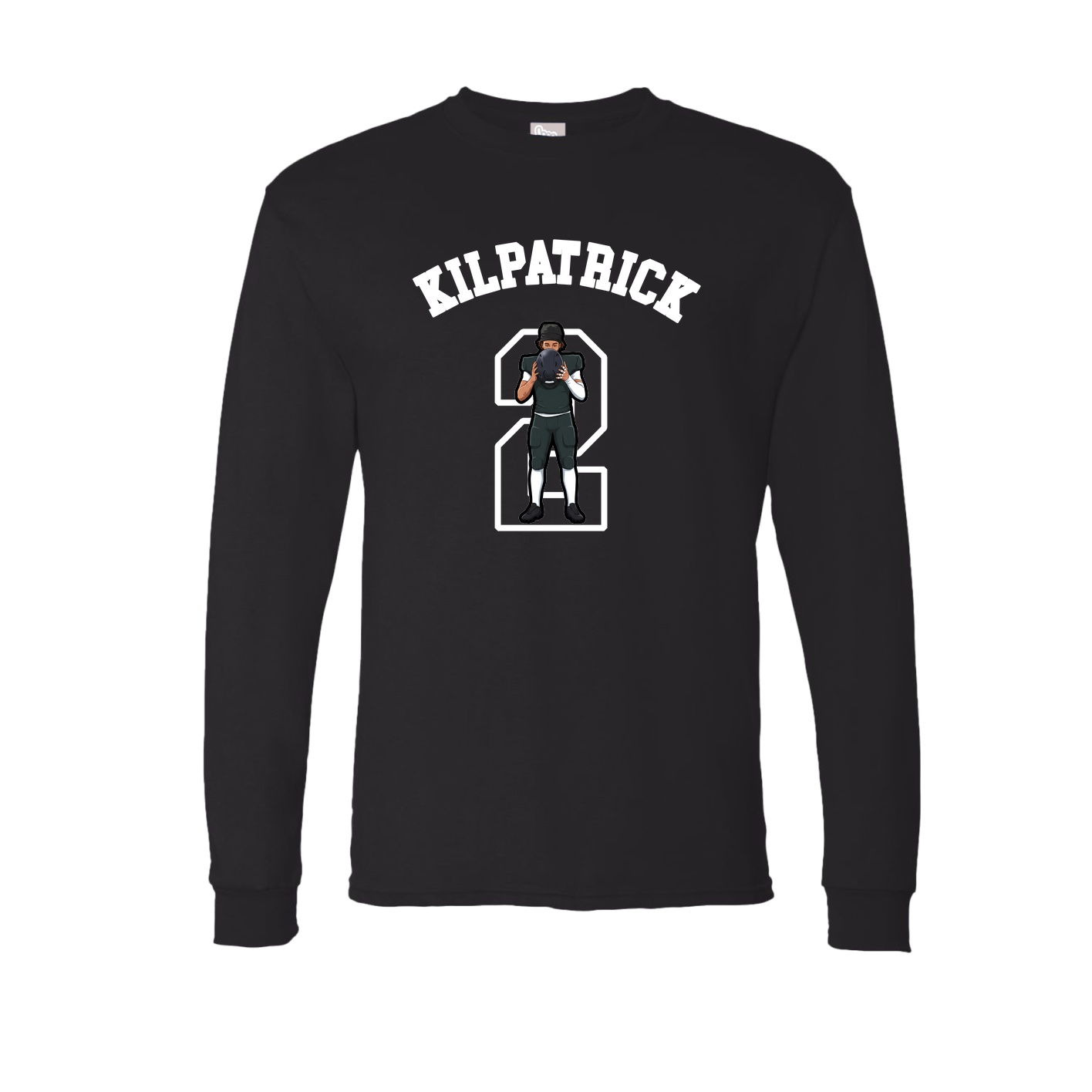 Long Sleeve Tee — Shirsey Arch in Black
