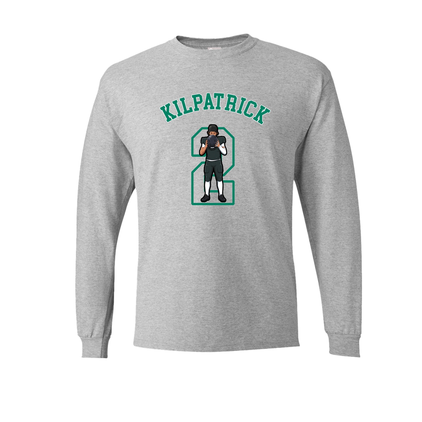 Long Sleeve Tee — Shirsey Arch in Grey