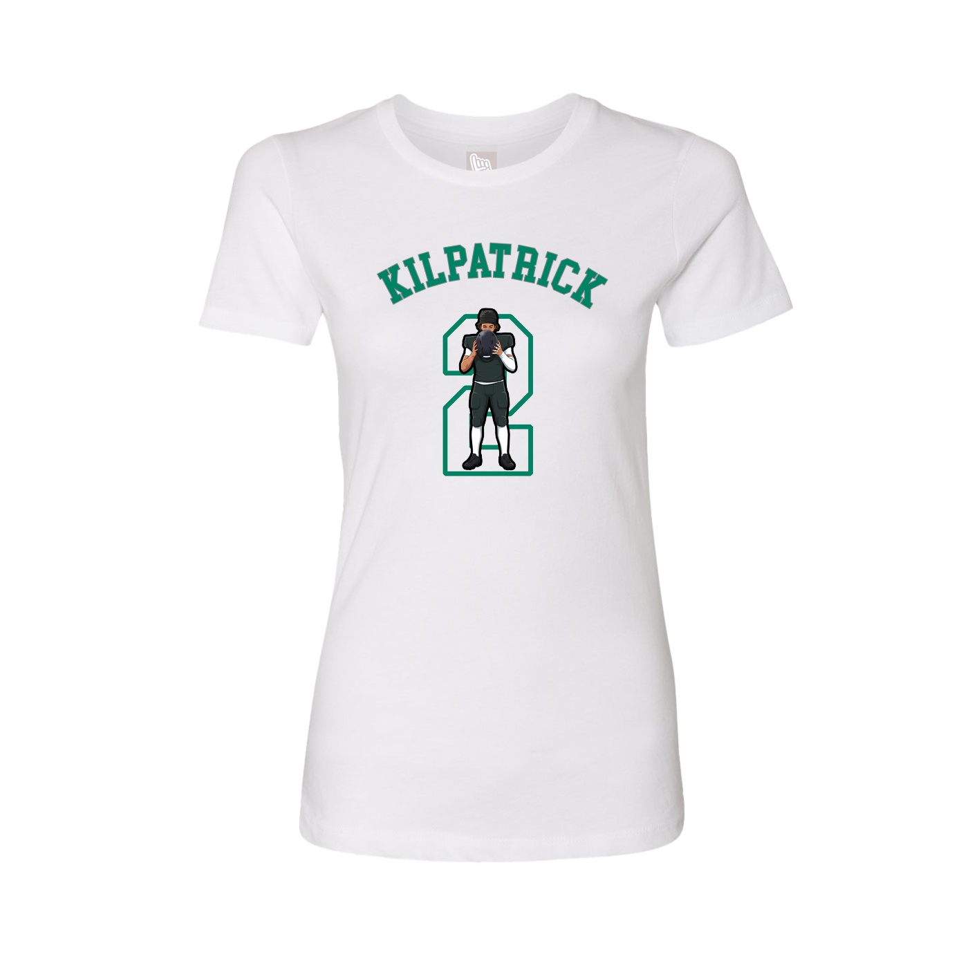 Womens Tee — Shirsey Arch in White