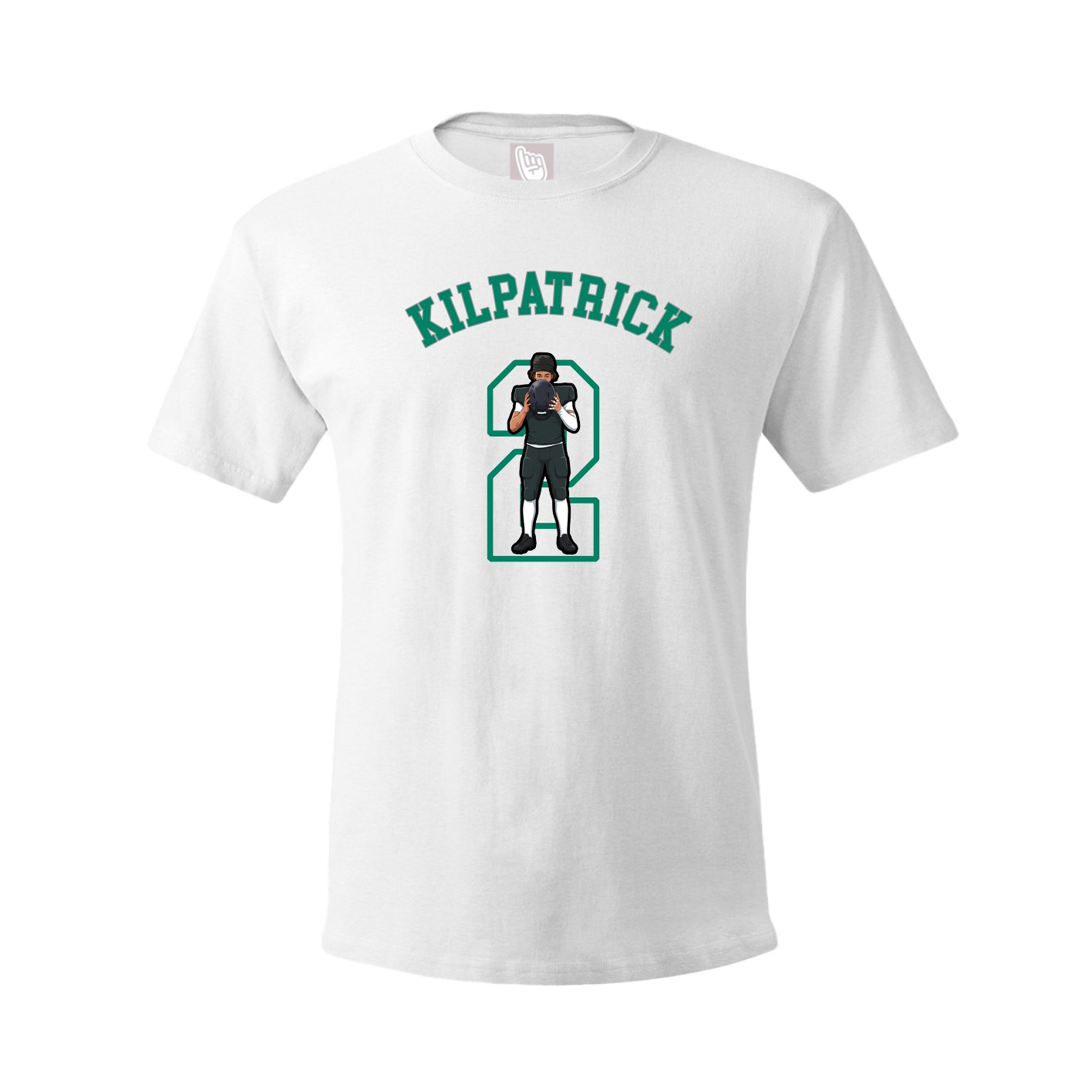 Youth Tee — Shirsey Arch in White