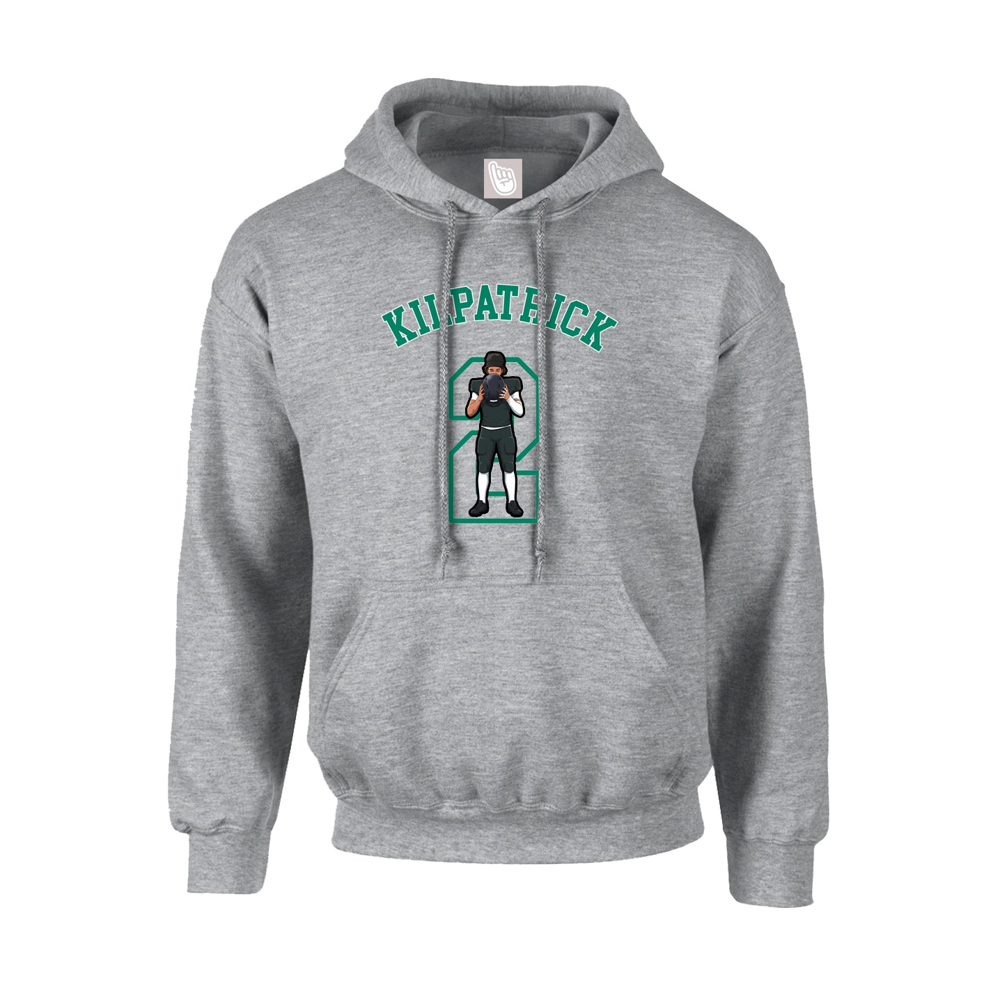 Hoodie — Shirsey Arch in Grey