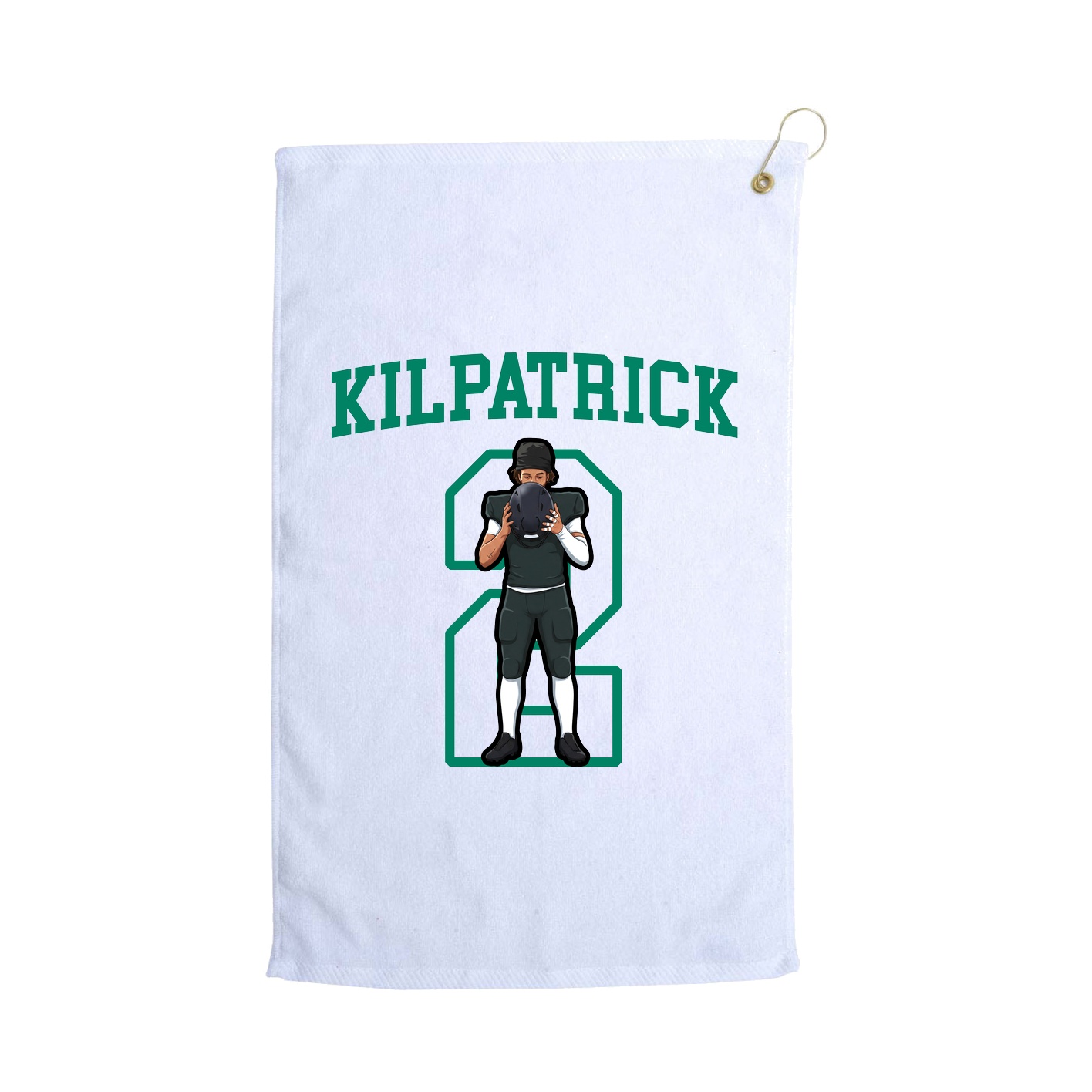Golf Towel — Shirsey in White