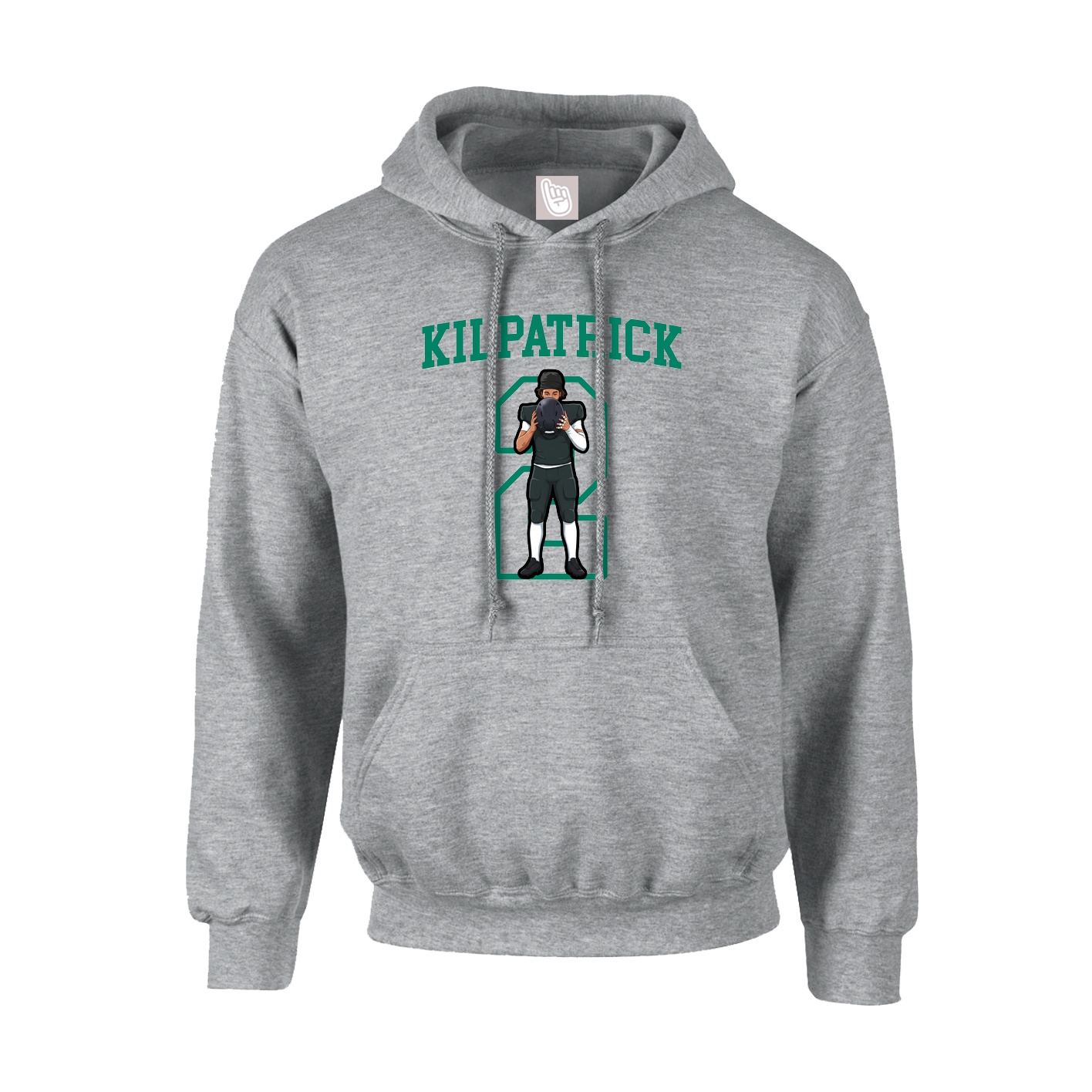 Youth Hoodie — Shirsey in Grey