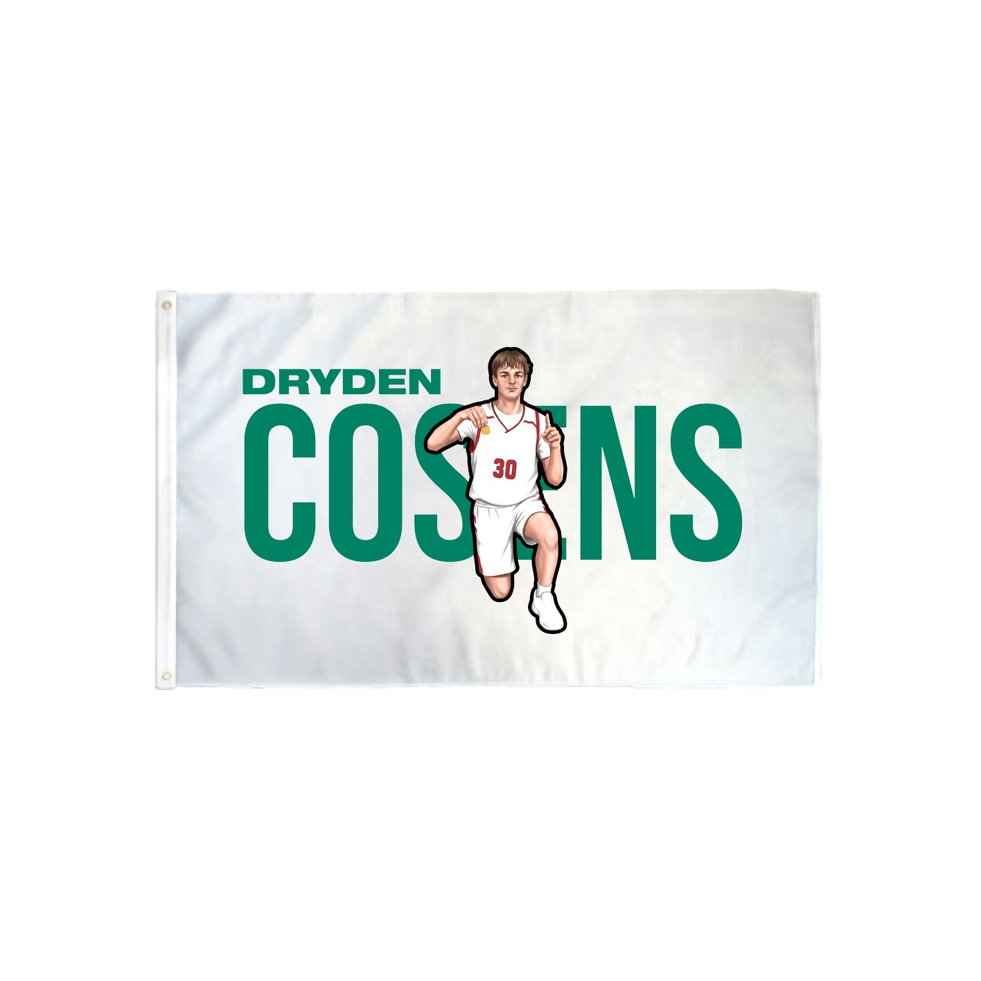 3x5 Flag — Player Name in Classic