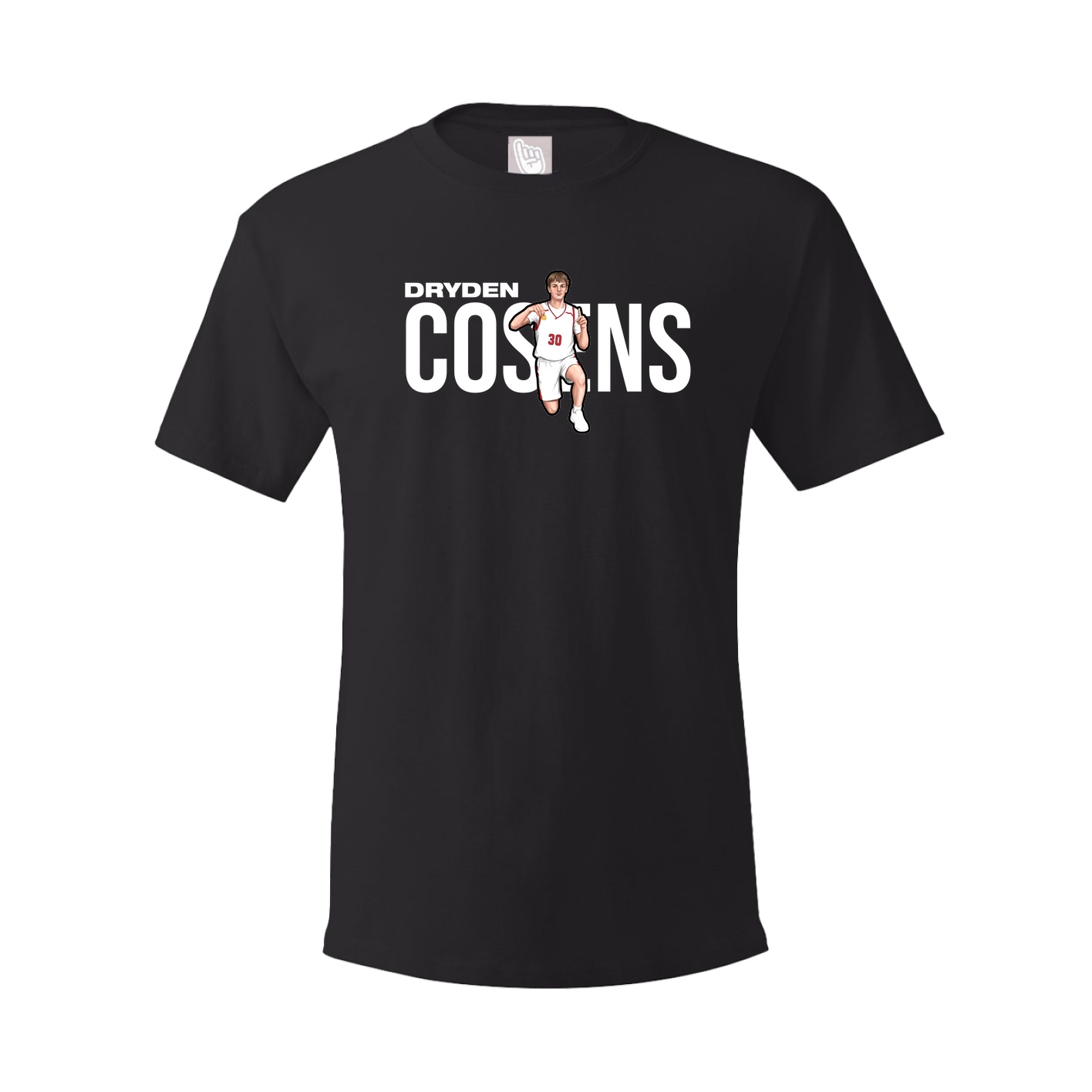 Tee — Player Name in Black