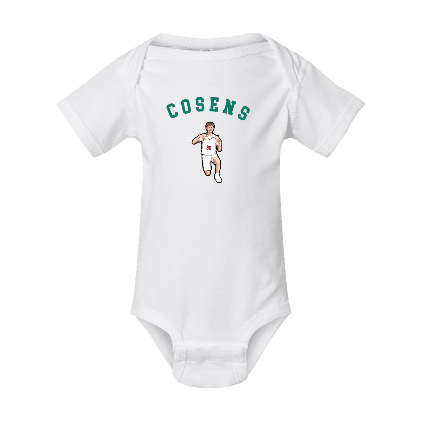 Baby Onesie — Shirsey Arch in White