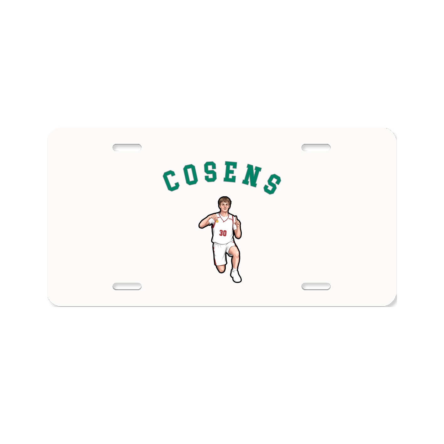 License Plate — Shirsey Arch in Classic