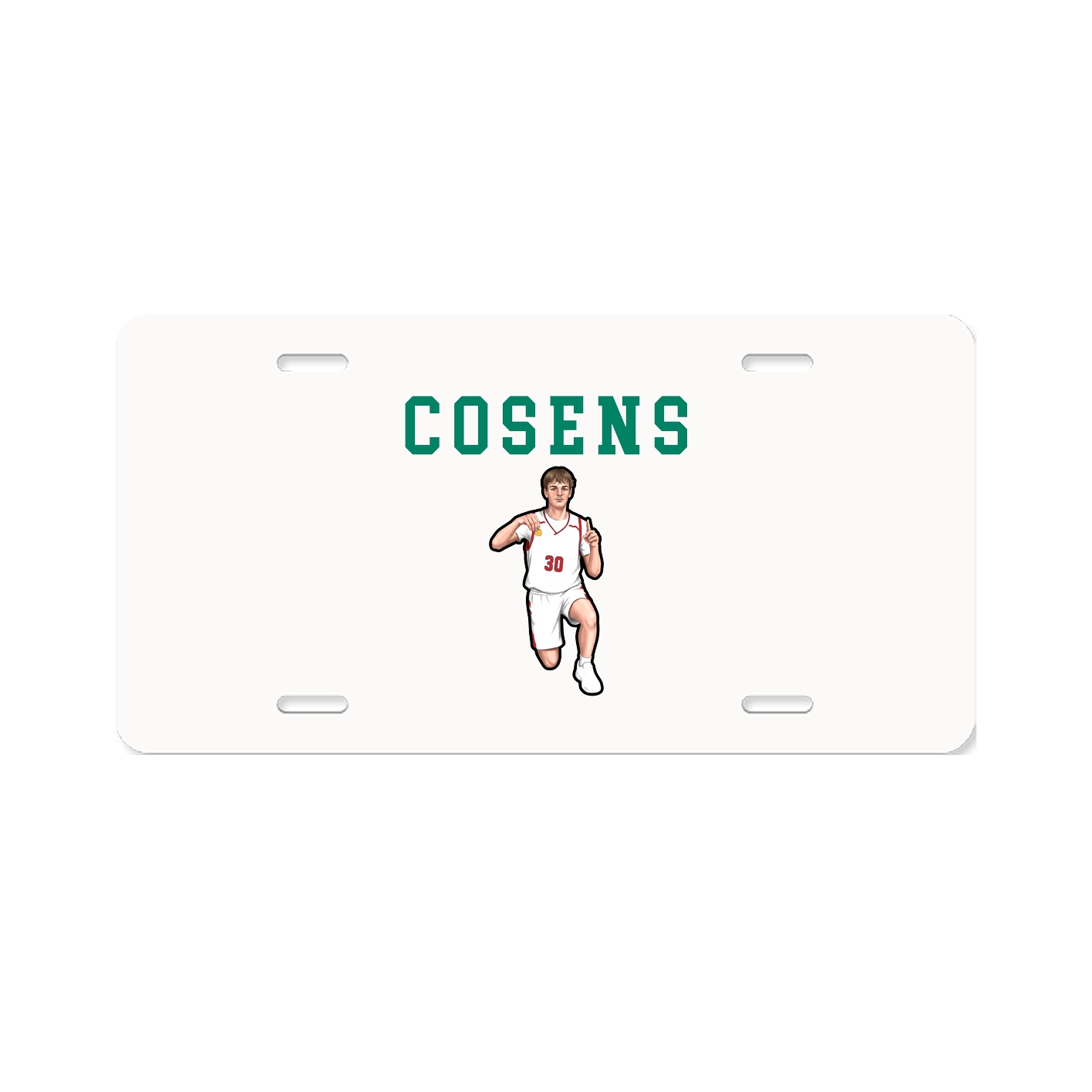 License Plate — Shirsey in Classic