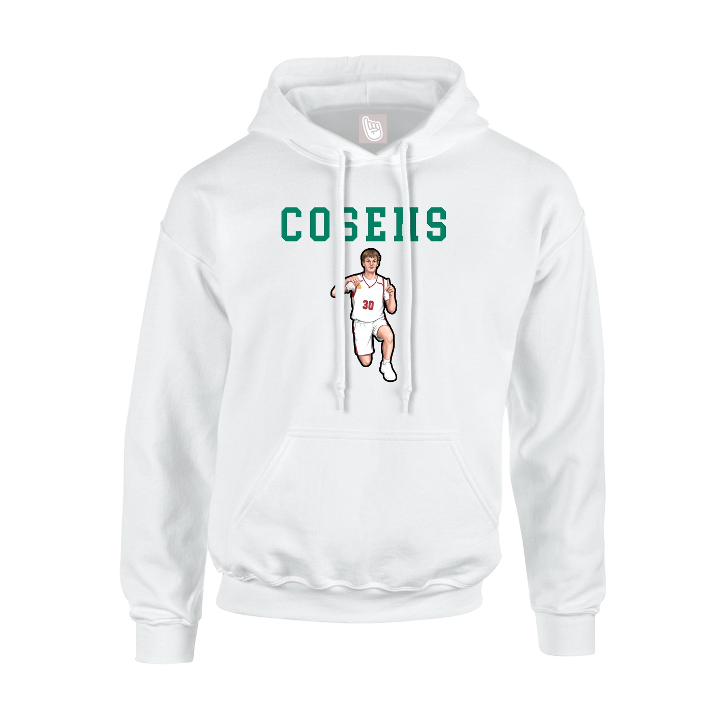 Youth Hoodie — Shirsey in White