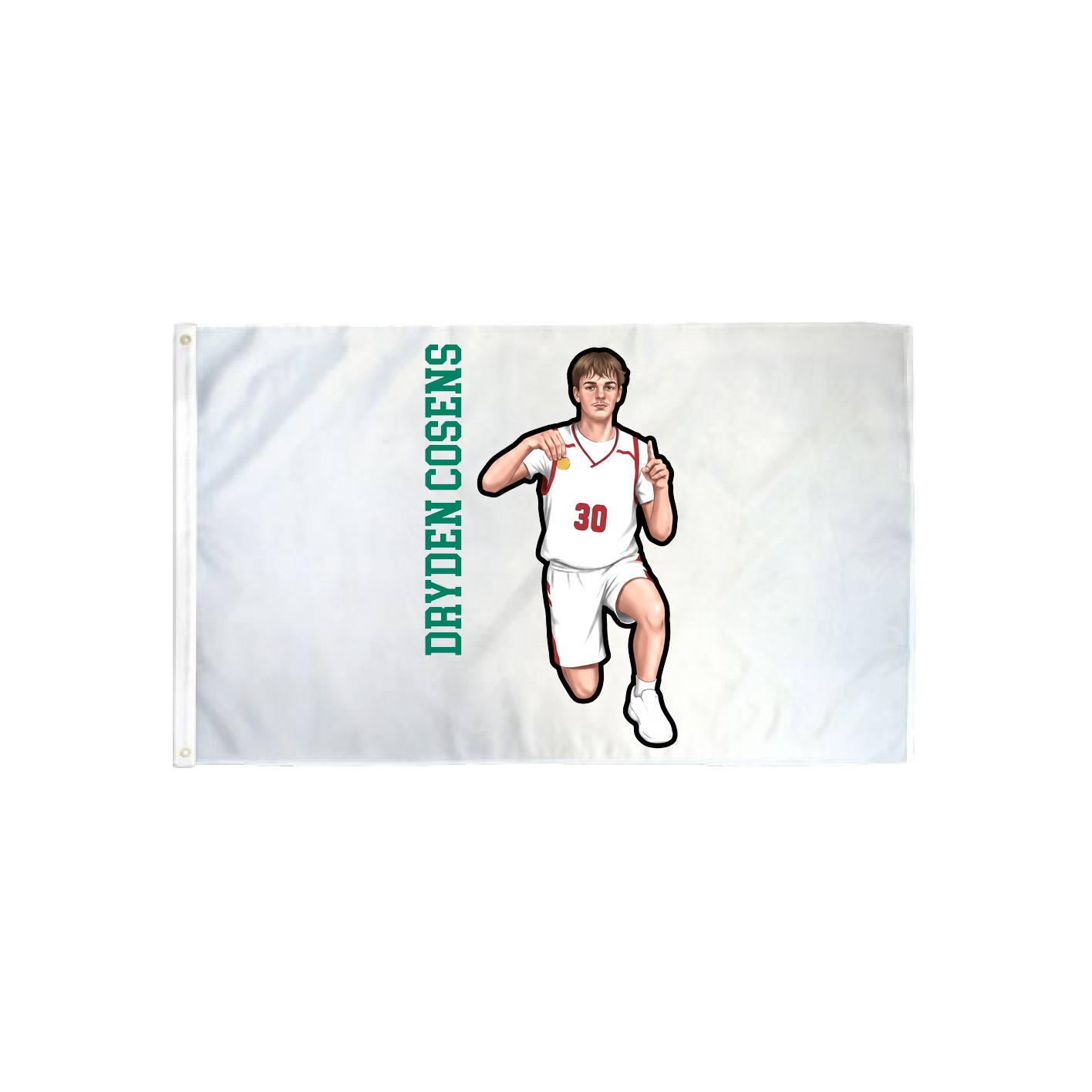 3x5 Flag — Name Vertical in Classic