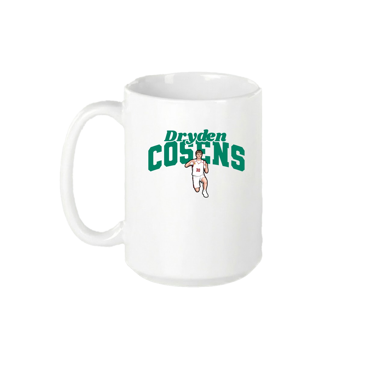 15oz Coffee Mug — Signature Arch in White