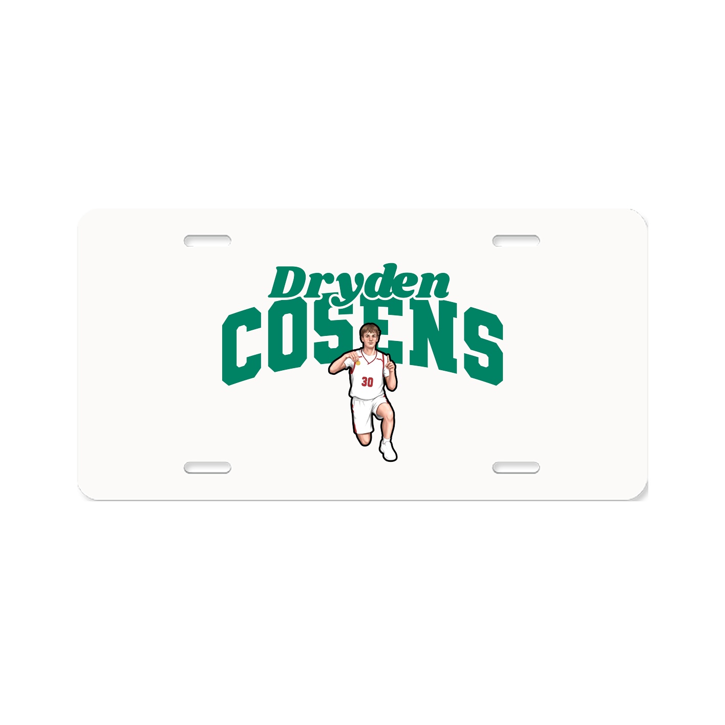License Plate — Signature Arch in Classic