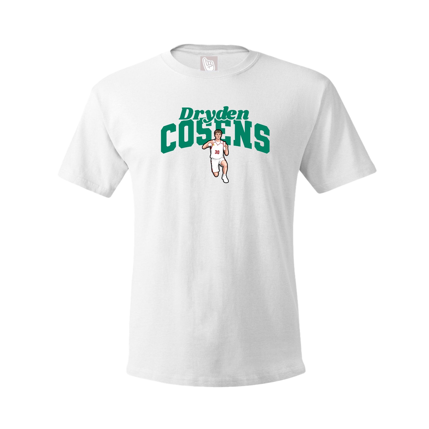 Youth Tee — Signature Arch in White