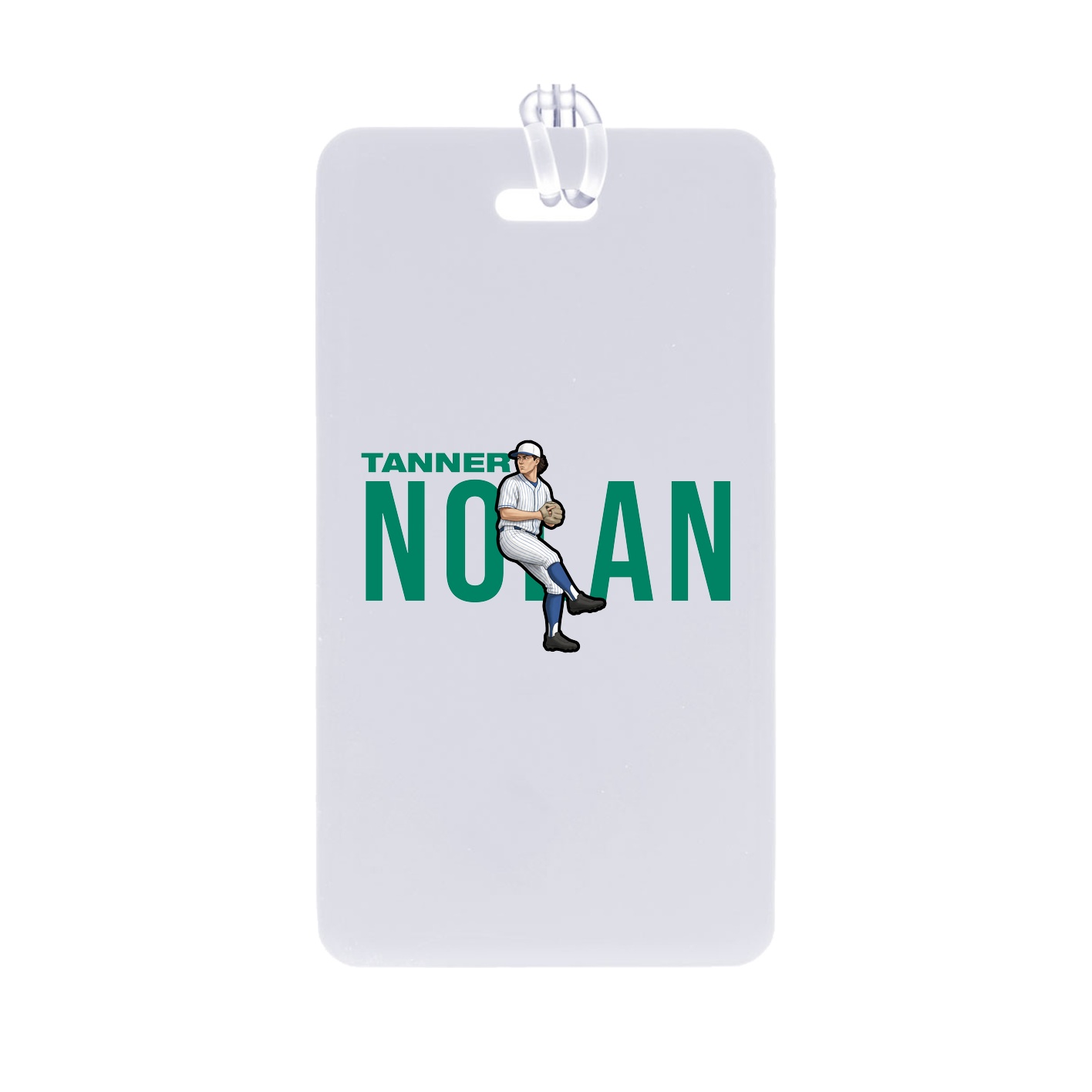 Bag Tag — Player Name in Classic