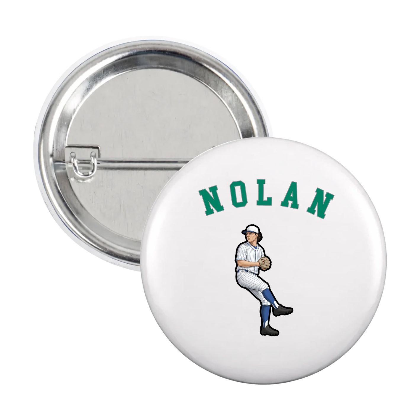 Game Day Button — Shirsey Arch in White