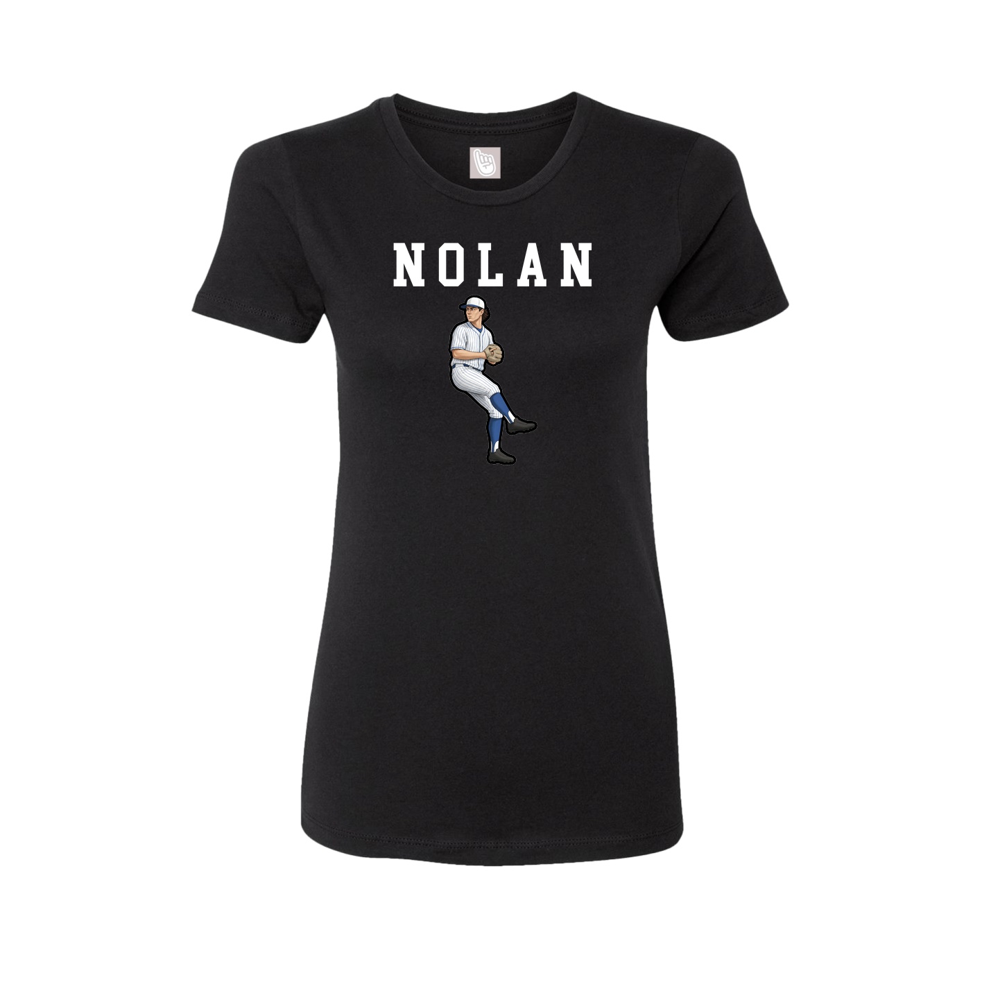 Fitted Women's Tee — Shirsey in Black