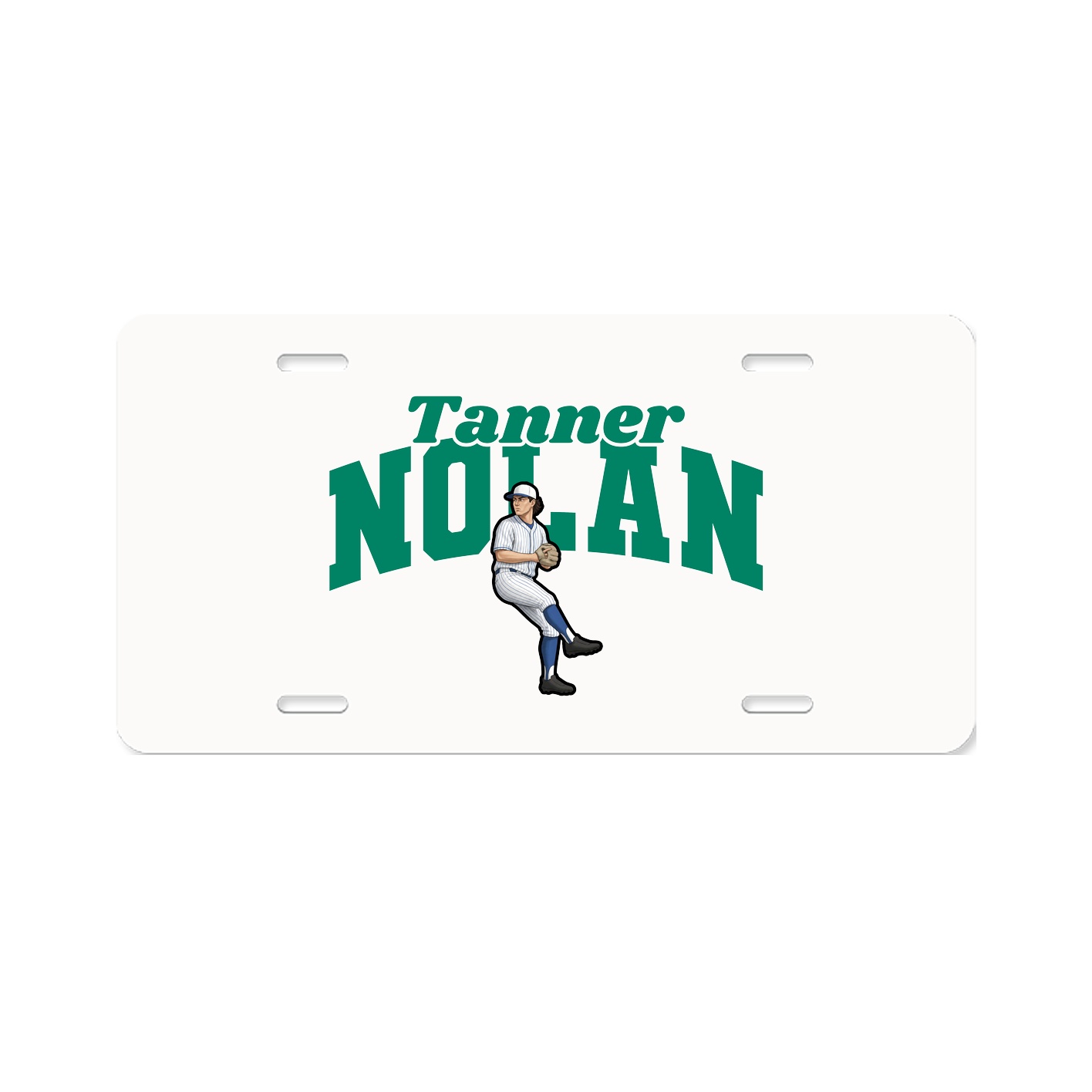 License Plate — Signature Arch in Classic