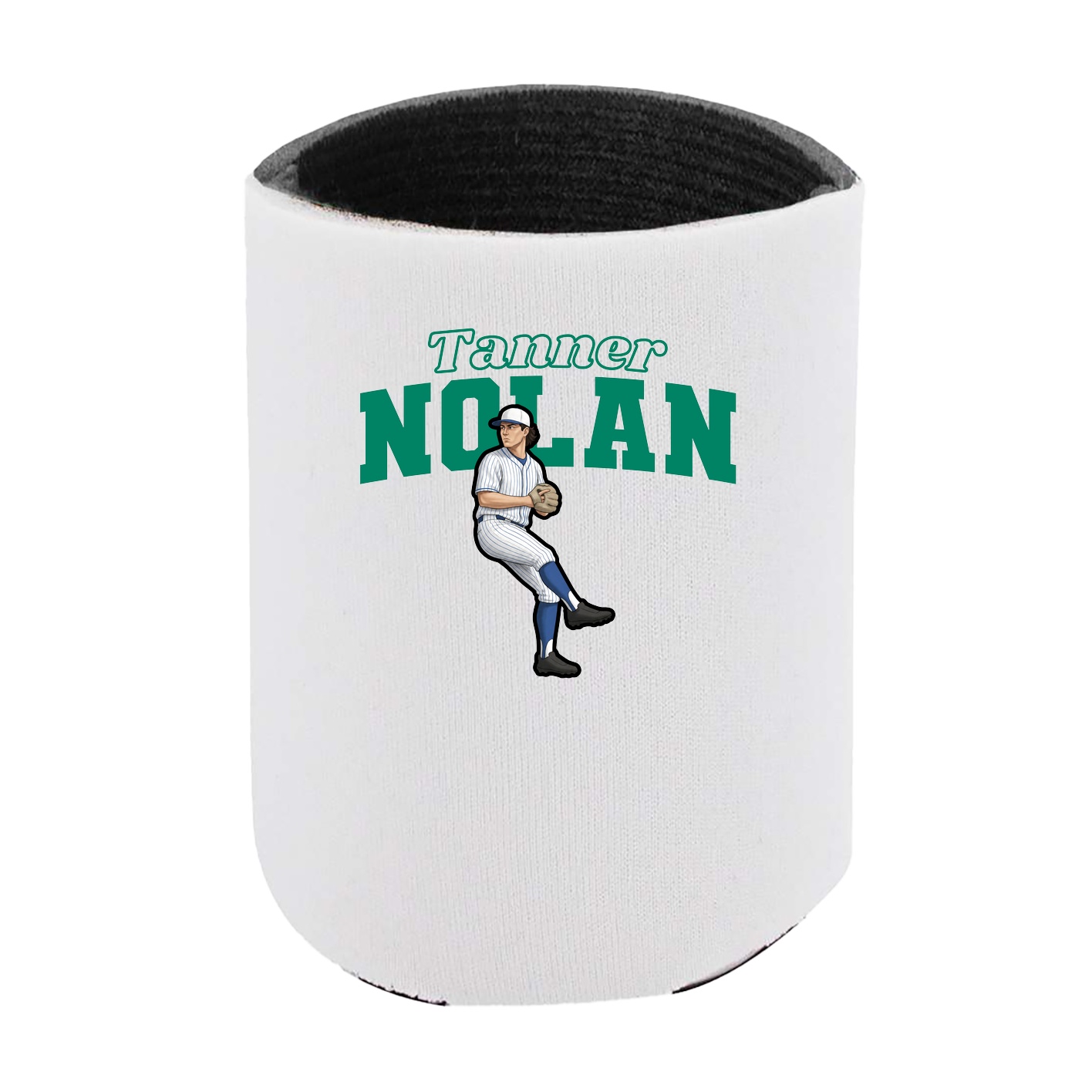 Can Holder — Name Arch in White
