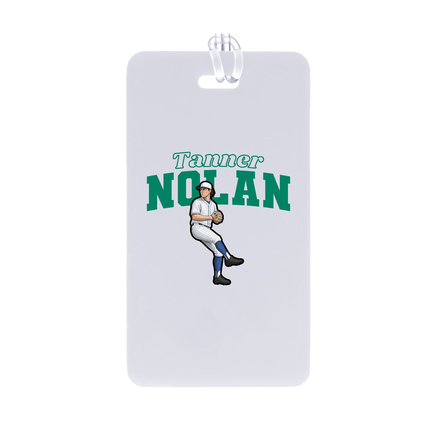Bag Tag — Name Arch in Classic